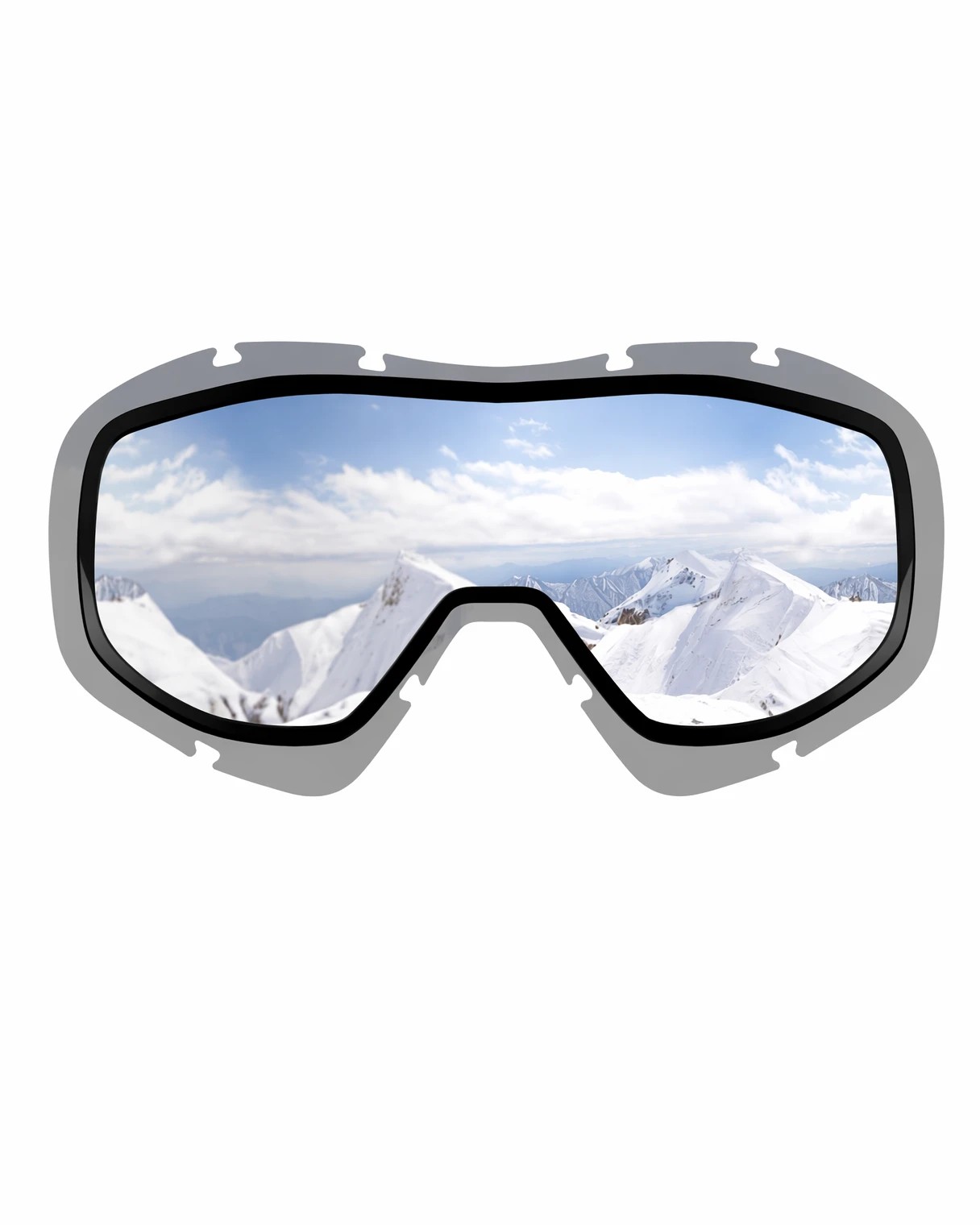 3 OutdoorMaster Adult Youth OTG Anti-Fog UV400 Goggles for Ski Snowboard - White, 3 of 9