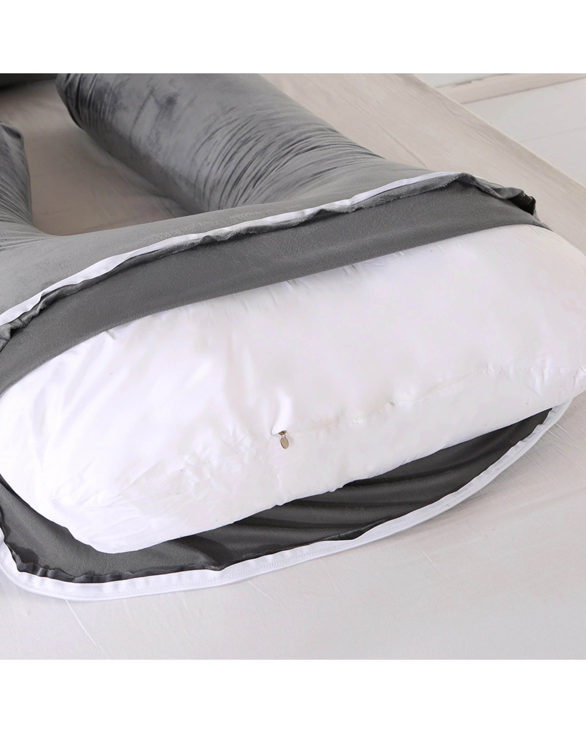 5 Advwin Pregnancy Nursing Pillows Maternity Pillow J Shaped, 5 of 8