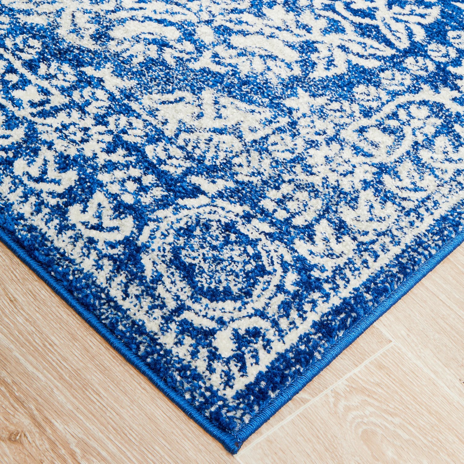 5 Common Ground Rugs Phantom 358 230x160cm - Medium Power Loomed Pet Friendly Floor Rug - Blue, 5 of 9