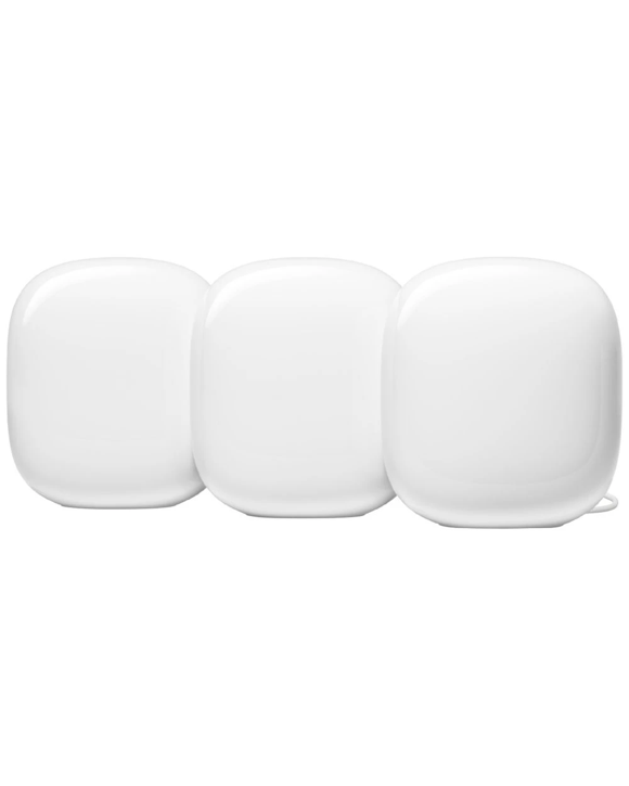 Google Nest Wifi Pro Home Mesh Wi-Fi 6E System White 3 Pack