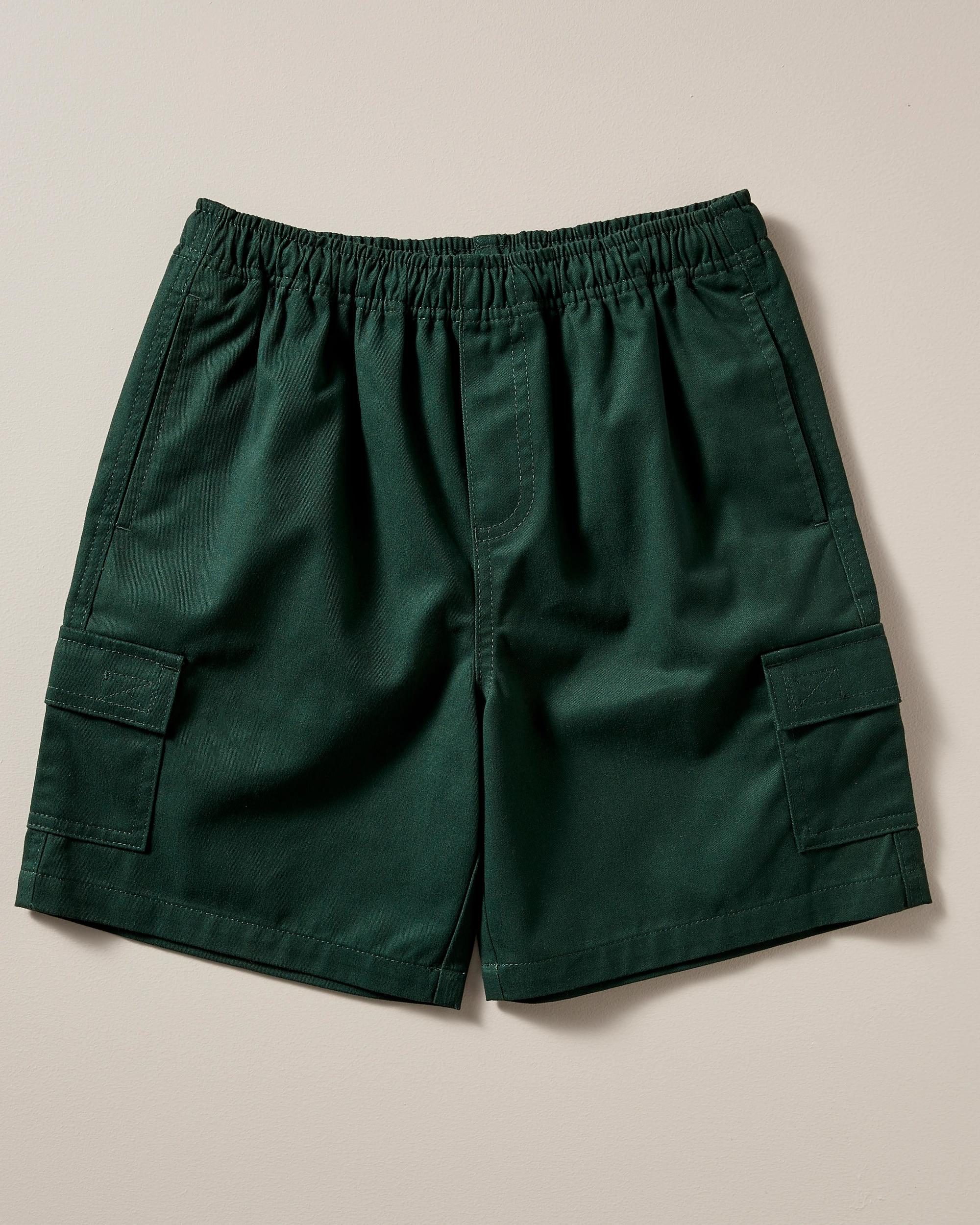 1 Target Cargo School Shorts BOTTLE GREEN, 1 of 5