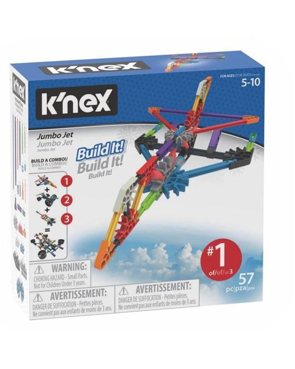 K'nex Imagine Jumbo Jet Building Set