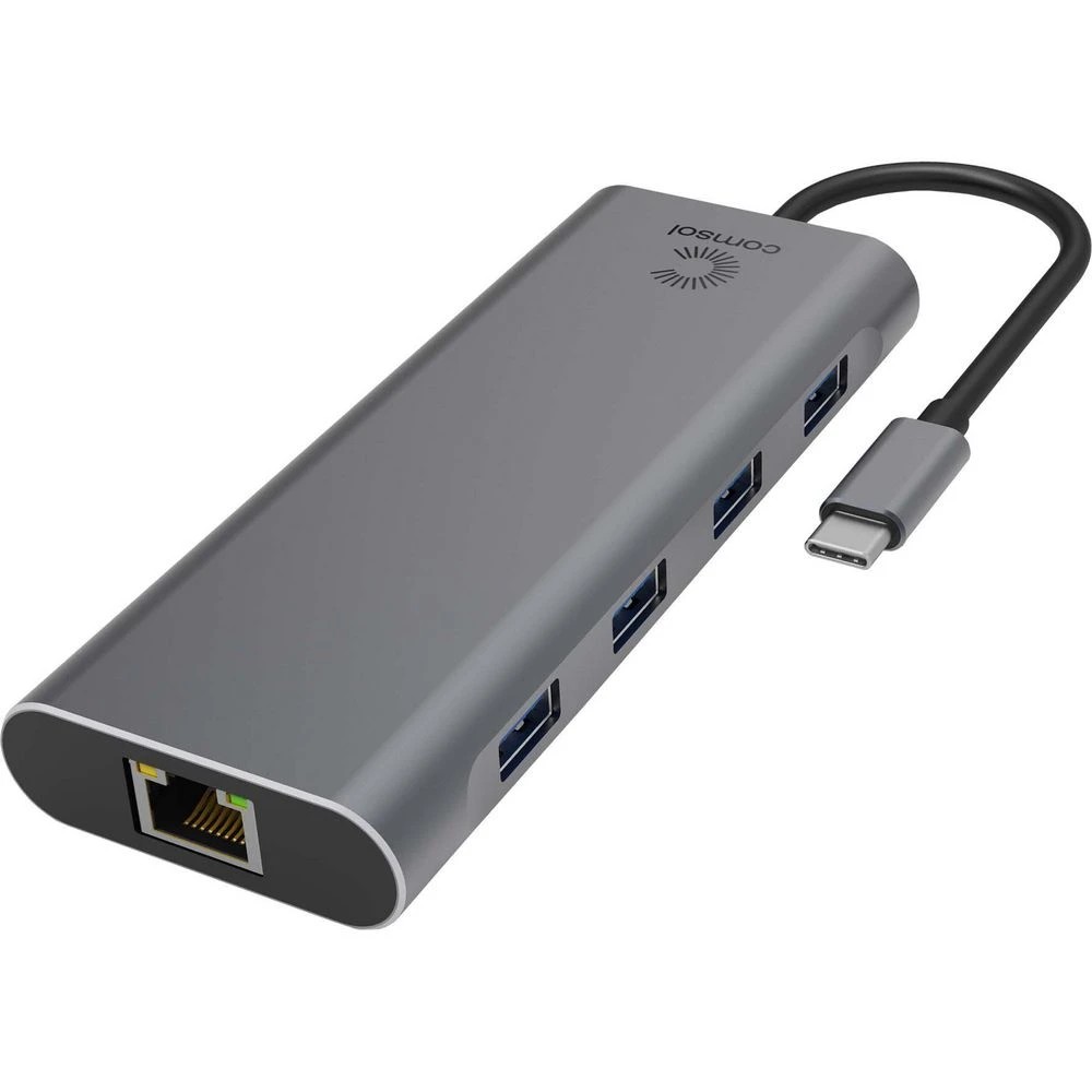 2 Comsol USB-C to Dual 4K HDMI Multiport Adaptor, 2 of 5