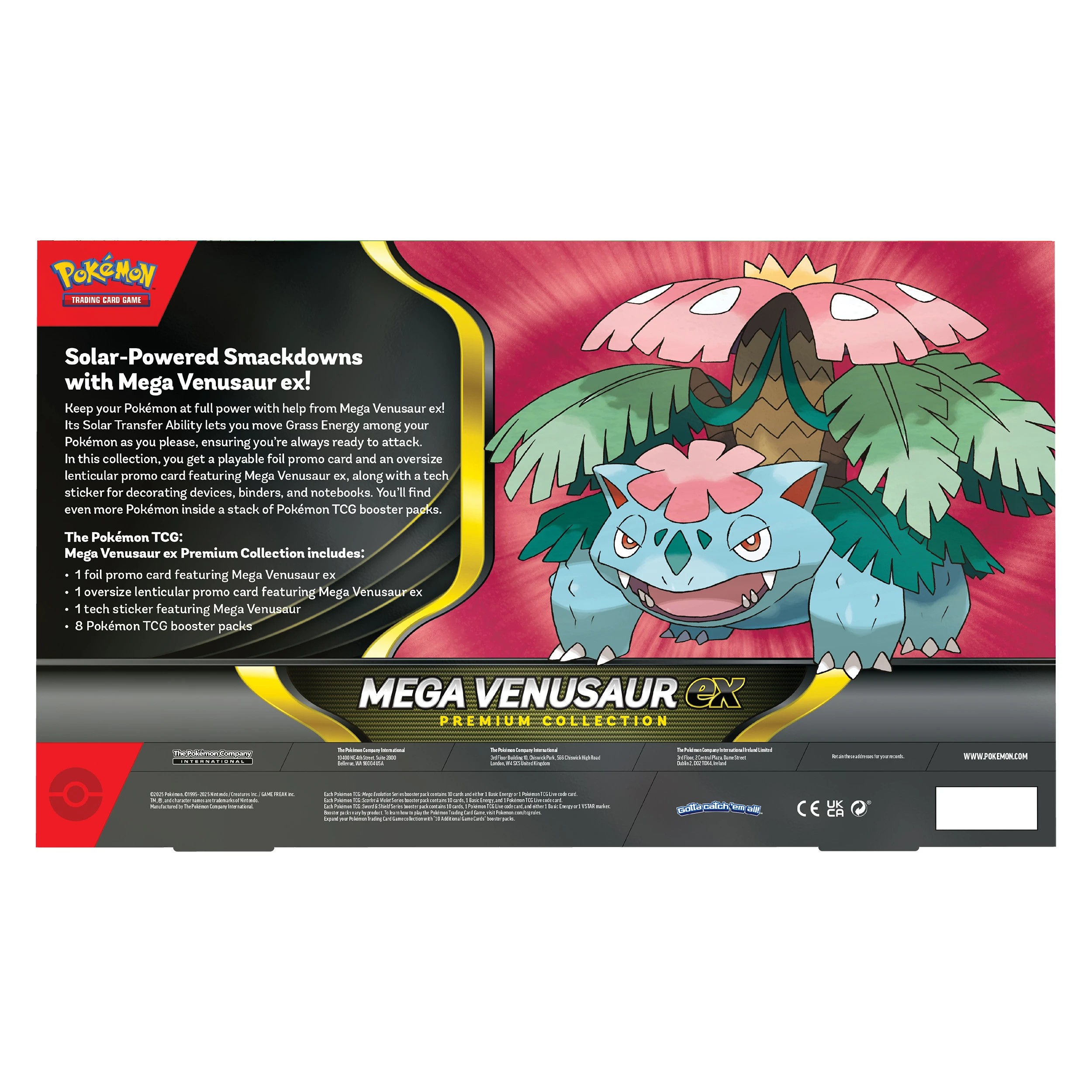 5 Pokemon Trading Card Game: Mega Venusaur Ex Premium Collection, 5 of 6