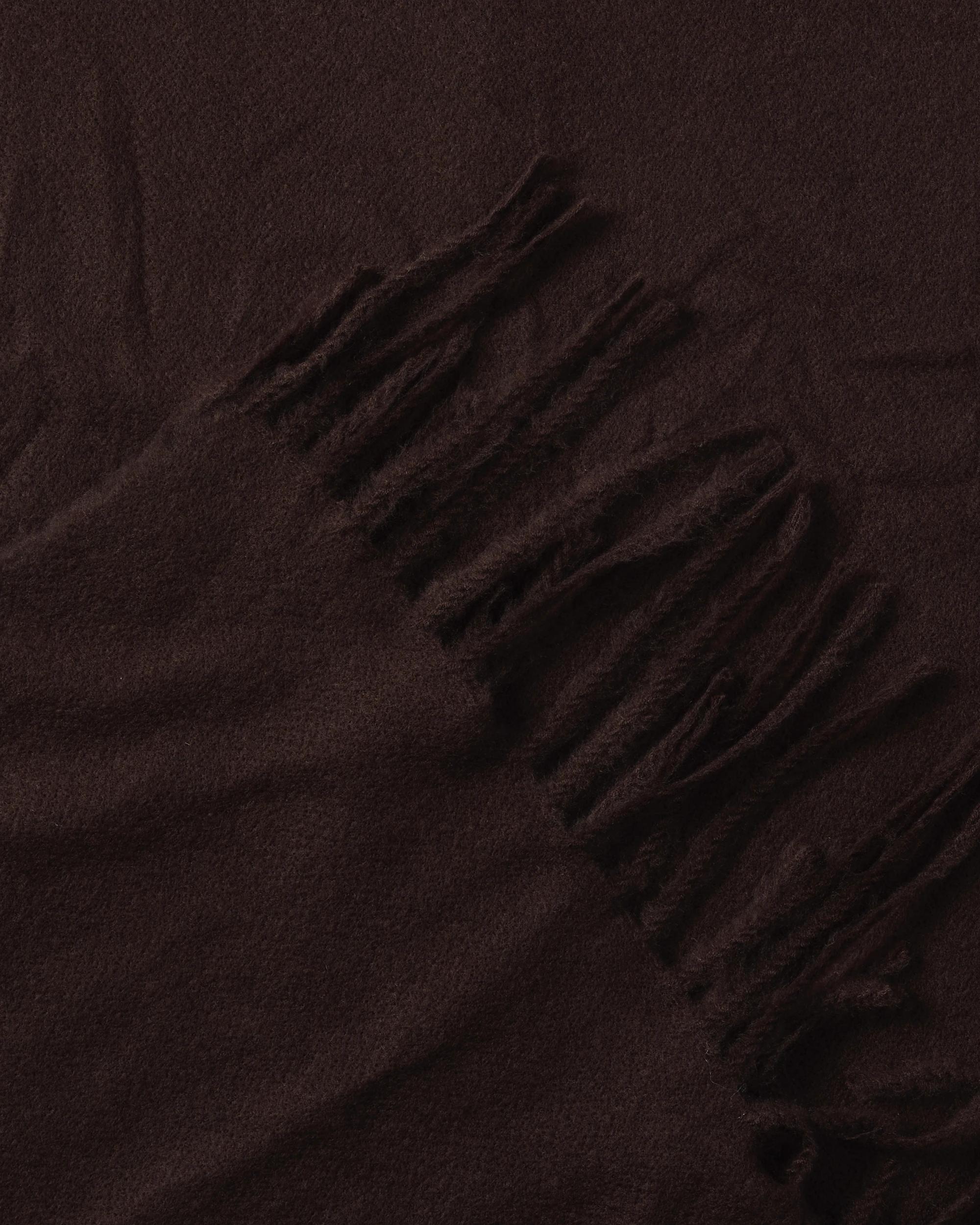 2 Brushed Wrap Scarf Choc Plum, 2 of 3