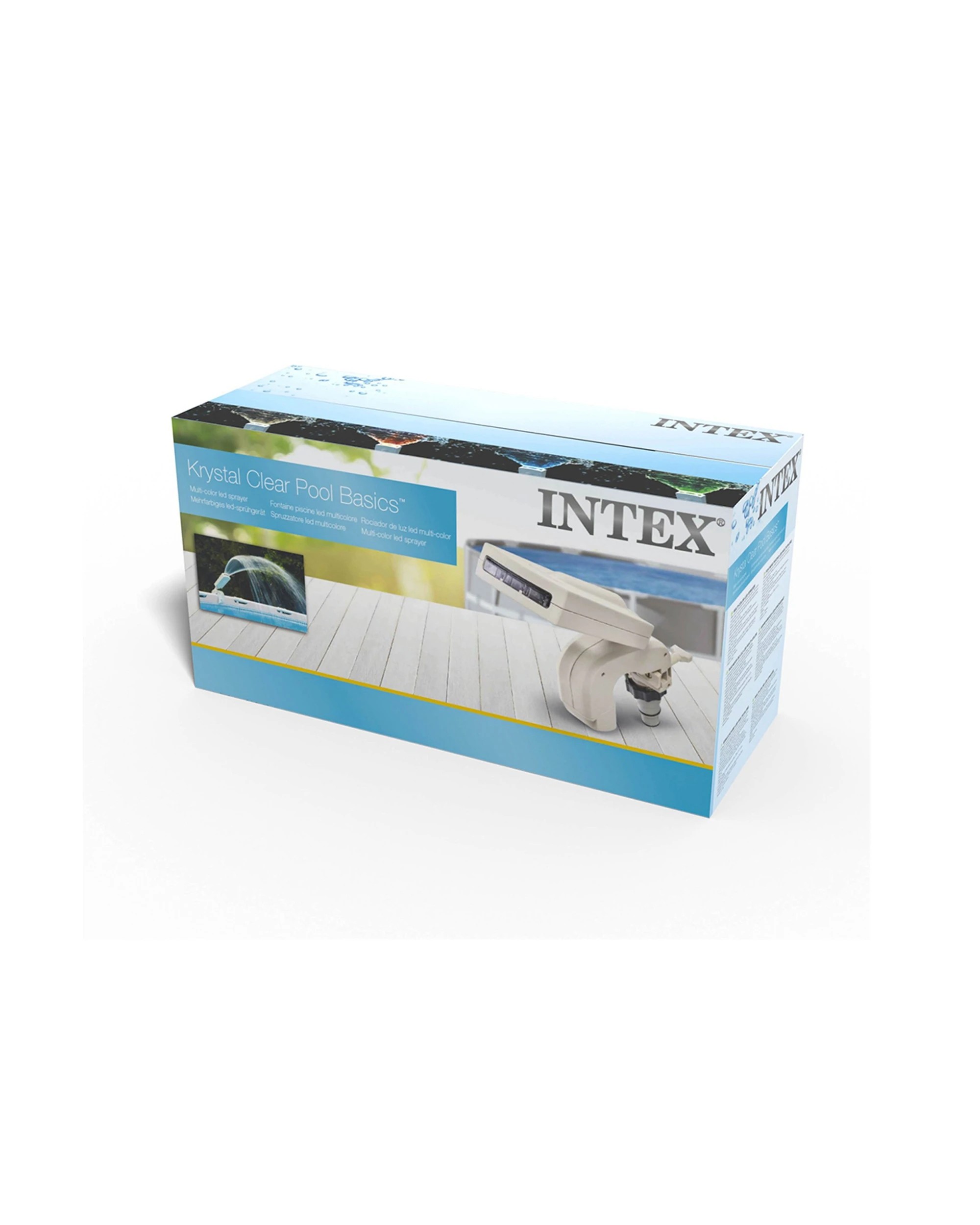 5 IntexColor Led Above Ground Waterfall Pool Sprayer - Beige, 5 of 5