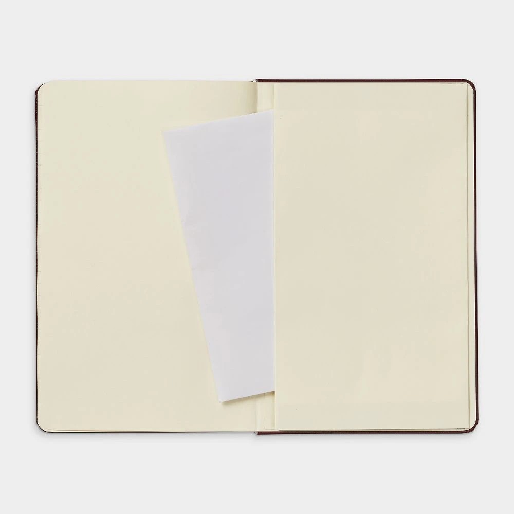 3 J.Burrows Medium Journal Ruled 240 Page Dark Red, 3 of 4