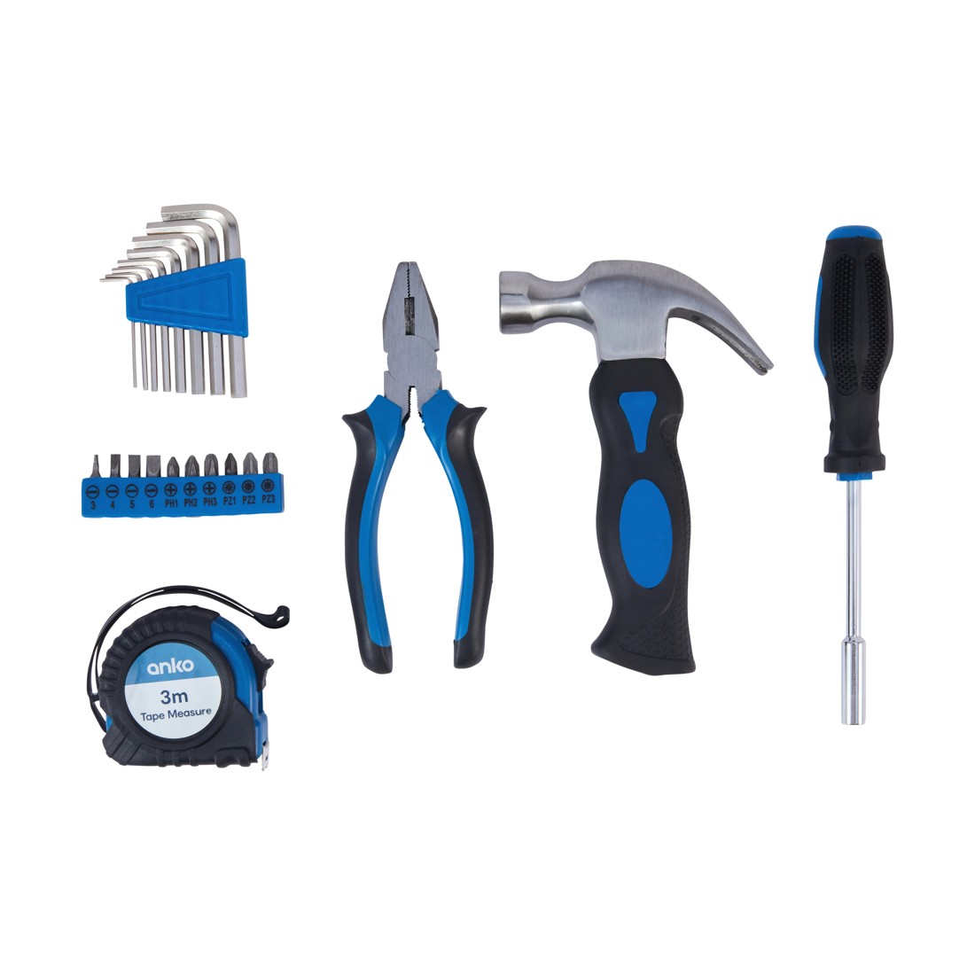 5 22 Piece Tool Set - Black and Blue, 5 of 6