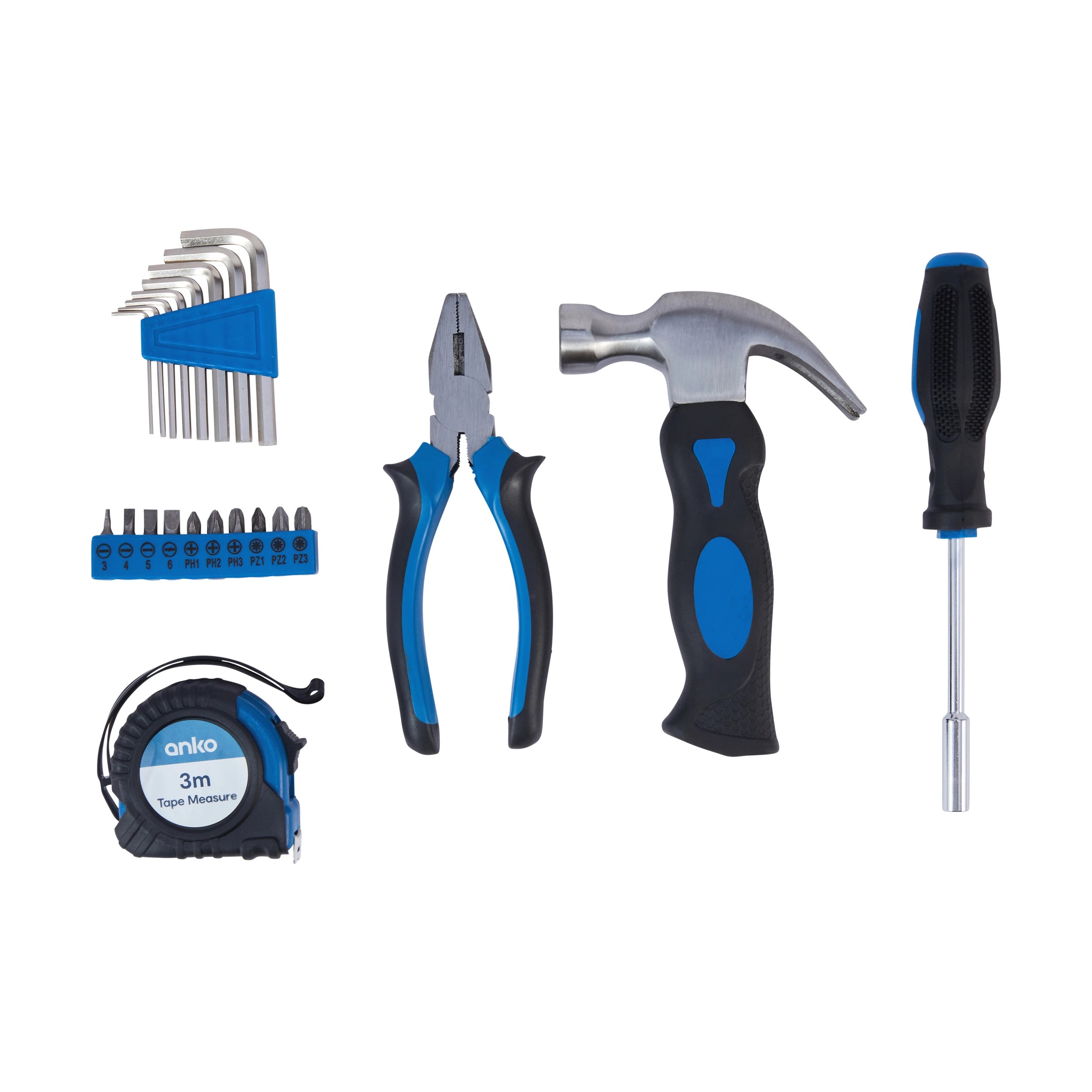 5 22 Piece Tool Set - Black and Blue, 5 of 6