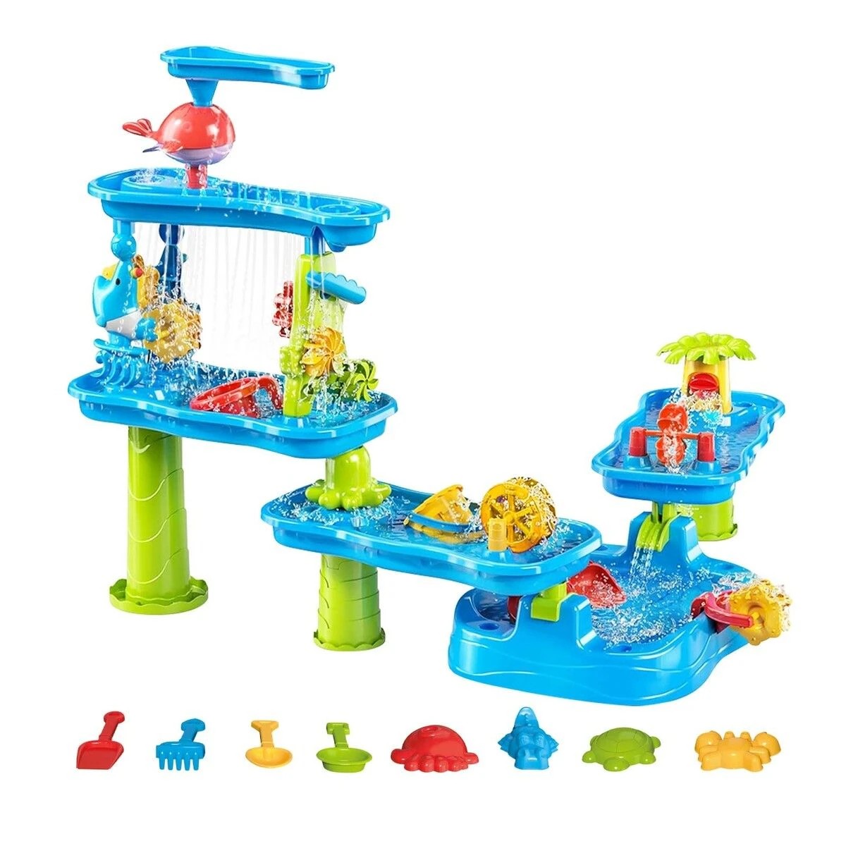 1 AUSWAY Waterfall Water Table Playset Sand Pit Play Ground, 1 of 3
