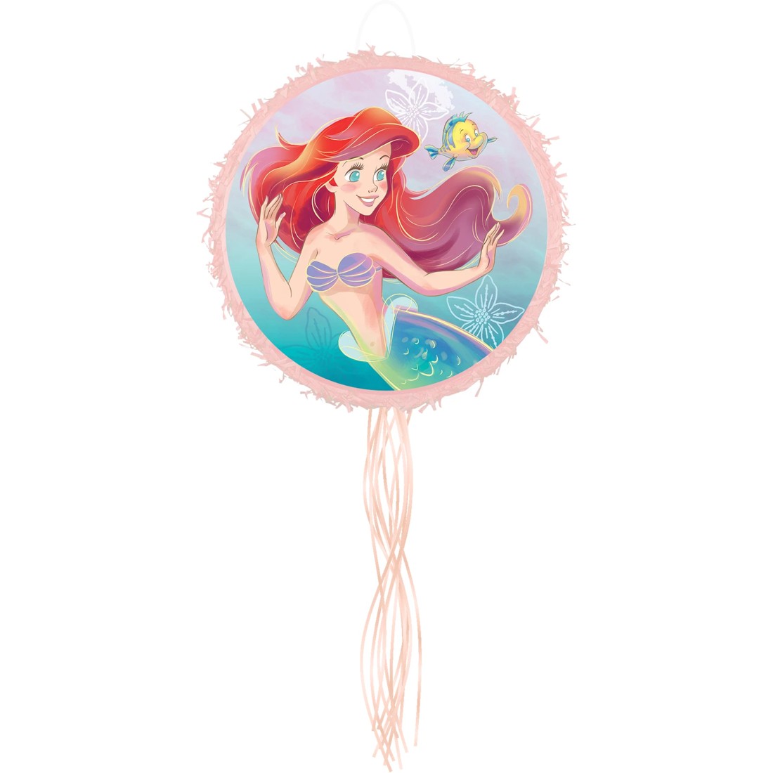 1 Amscan The Little Mermaid Pull String Pinata, 1 of 1