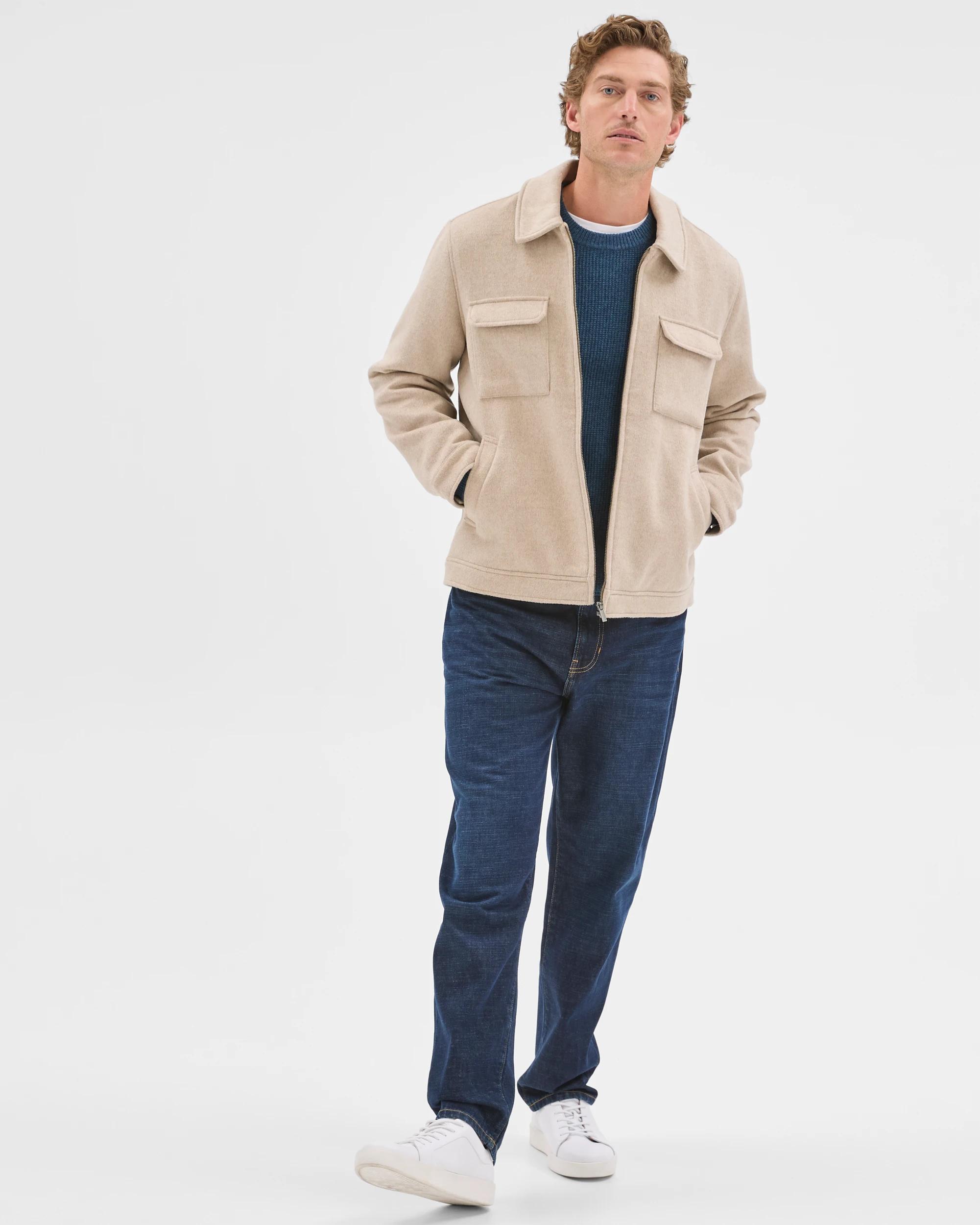 4 Preview Melton Jacket NEUTRAL, 4 of 6