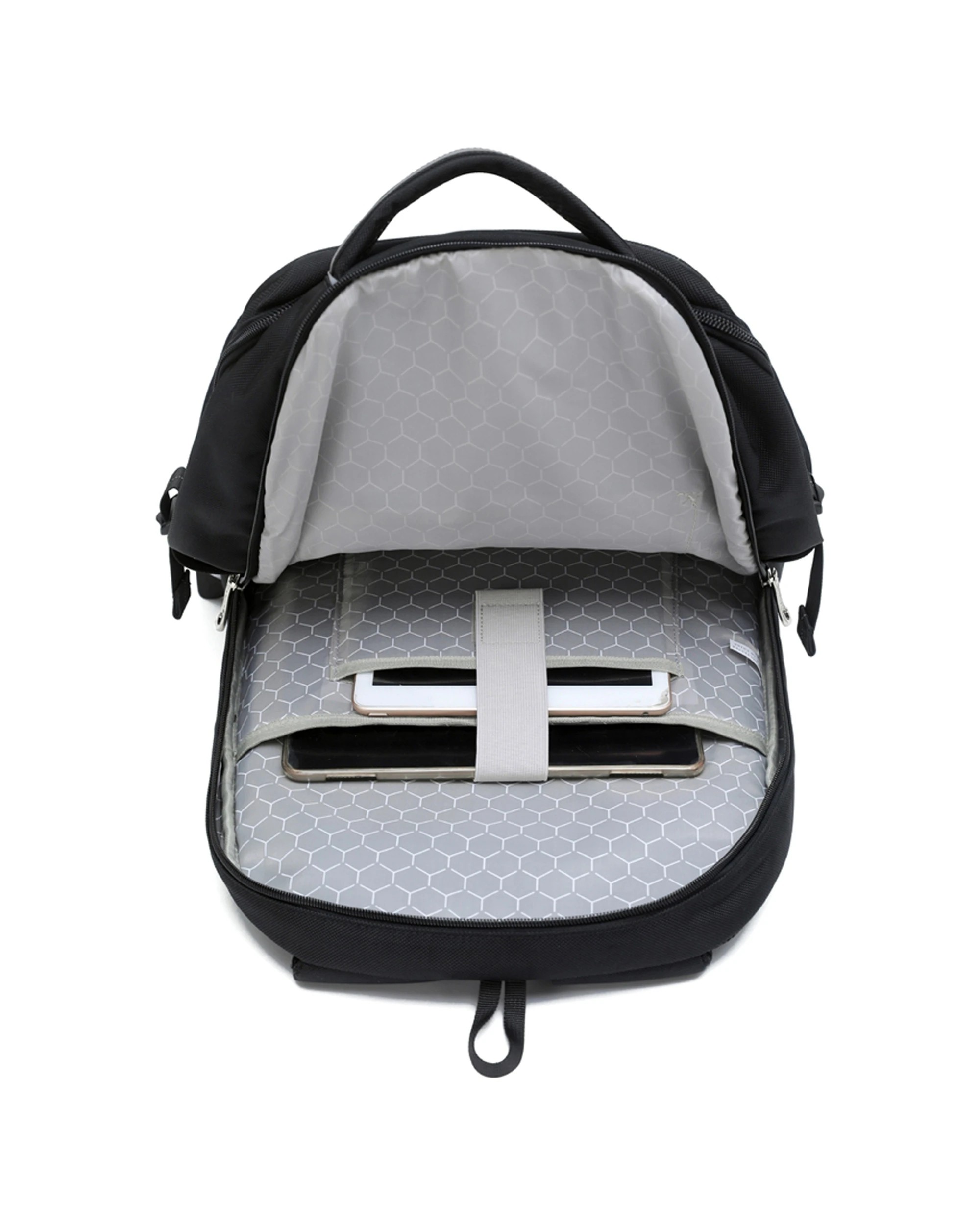 3 Tosca Deluxe 15.6" Laptop Padded Backpack - Black, 3 of 3