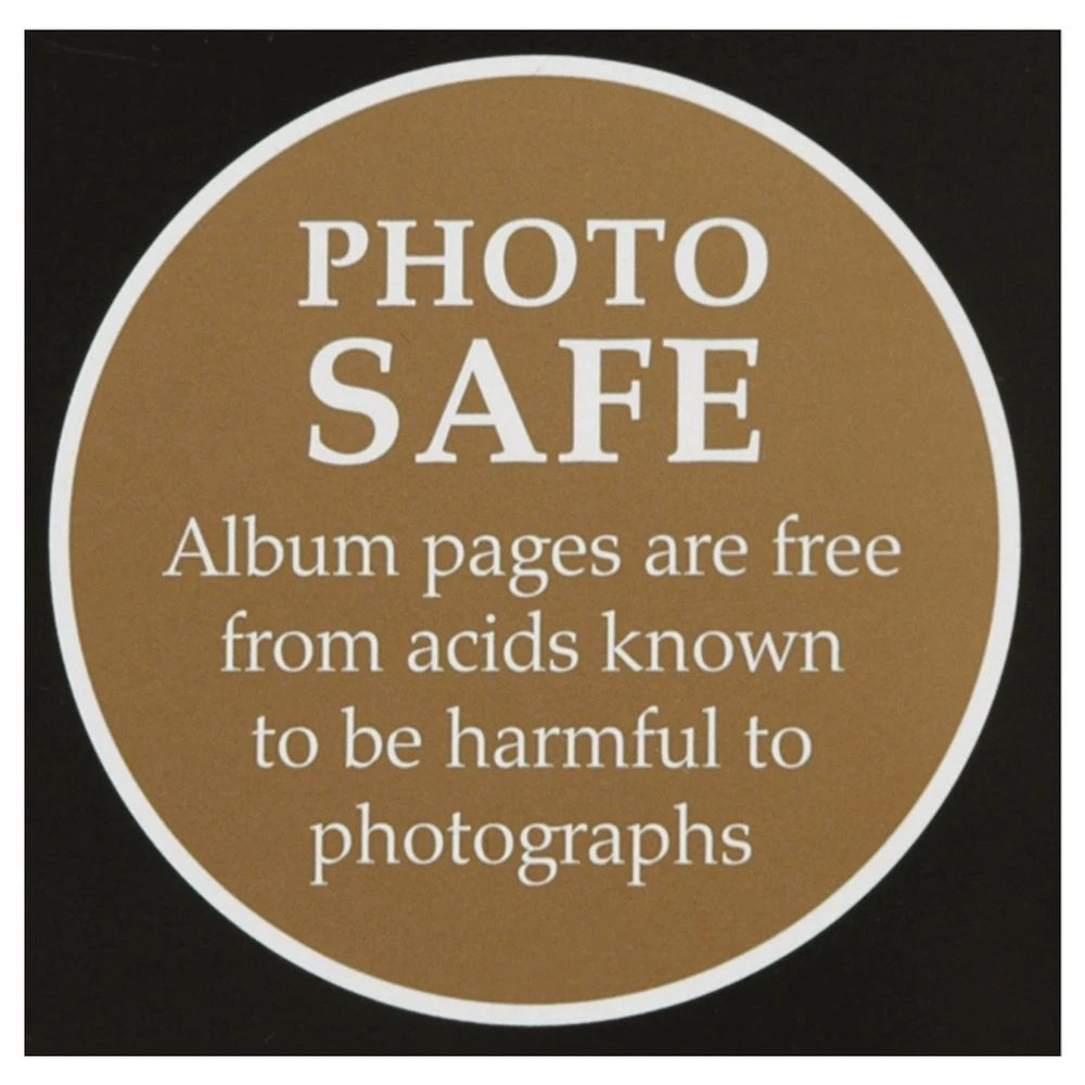 4 NCL A4 Self-Adhesive Photo Album Refills 5 Pack Black, 4 of 5