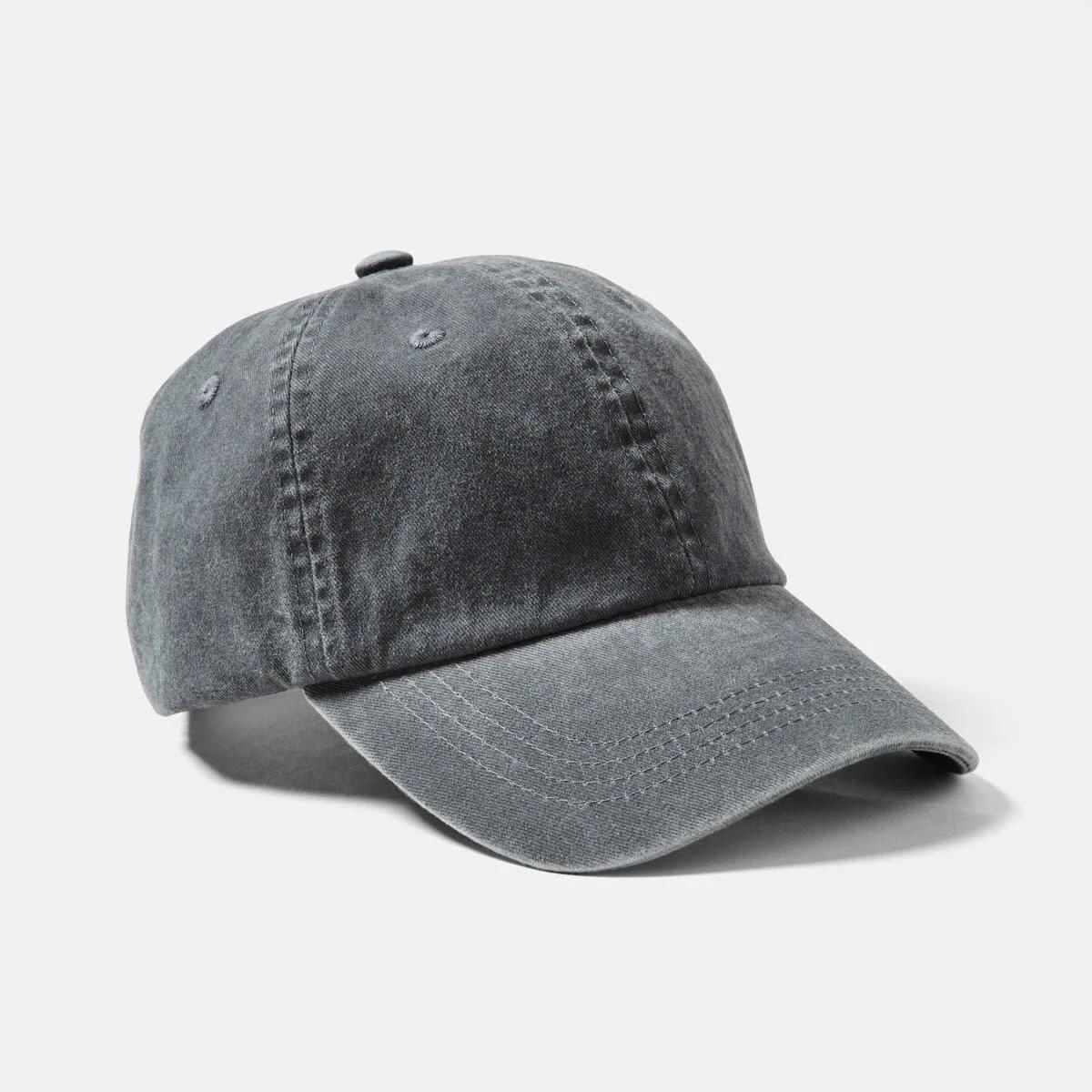 1 Washed Dad Cap CHARCOAL GREY, 1 of 3