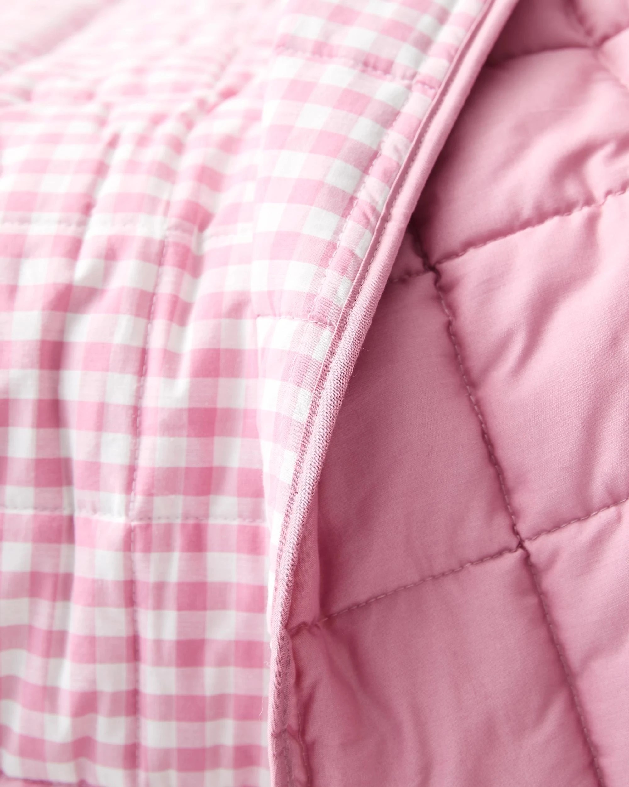 4 Target Parker Gingham Comforter Set - Queen Bed - Pink, 4 of 10
