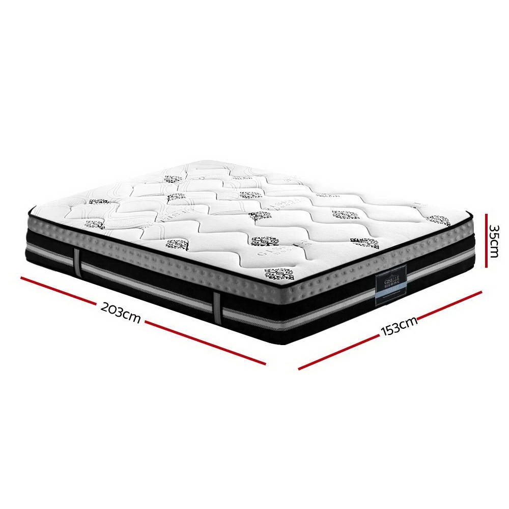 2 Giselle Bedding 35cm Mattress Cool Gel Memory Foam Queen - Multi, 2 of 7