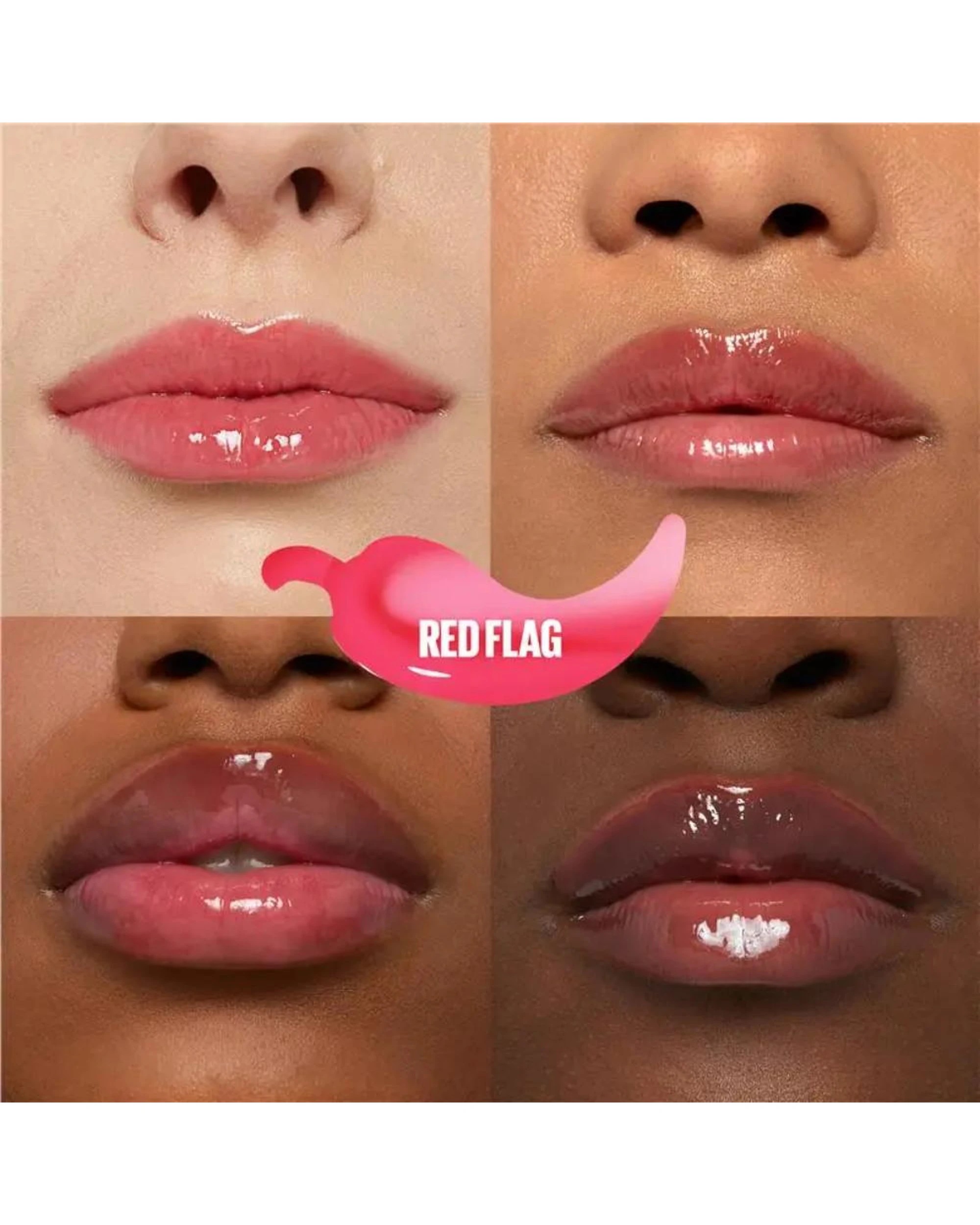5 3 x Maybelline Lifter Plump Gloss Plumping Lip Gloss 5.4mL - 004 Red Flag - Red, 5 of 8