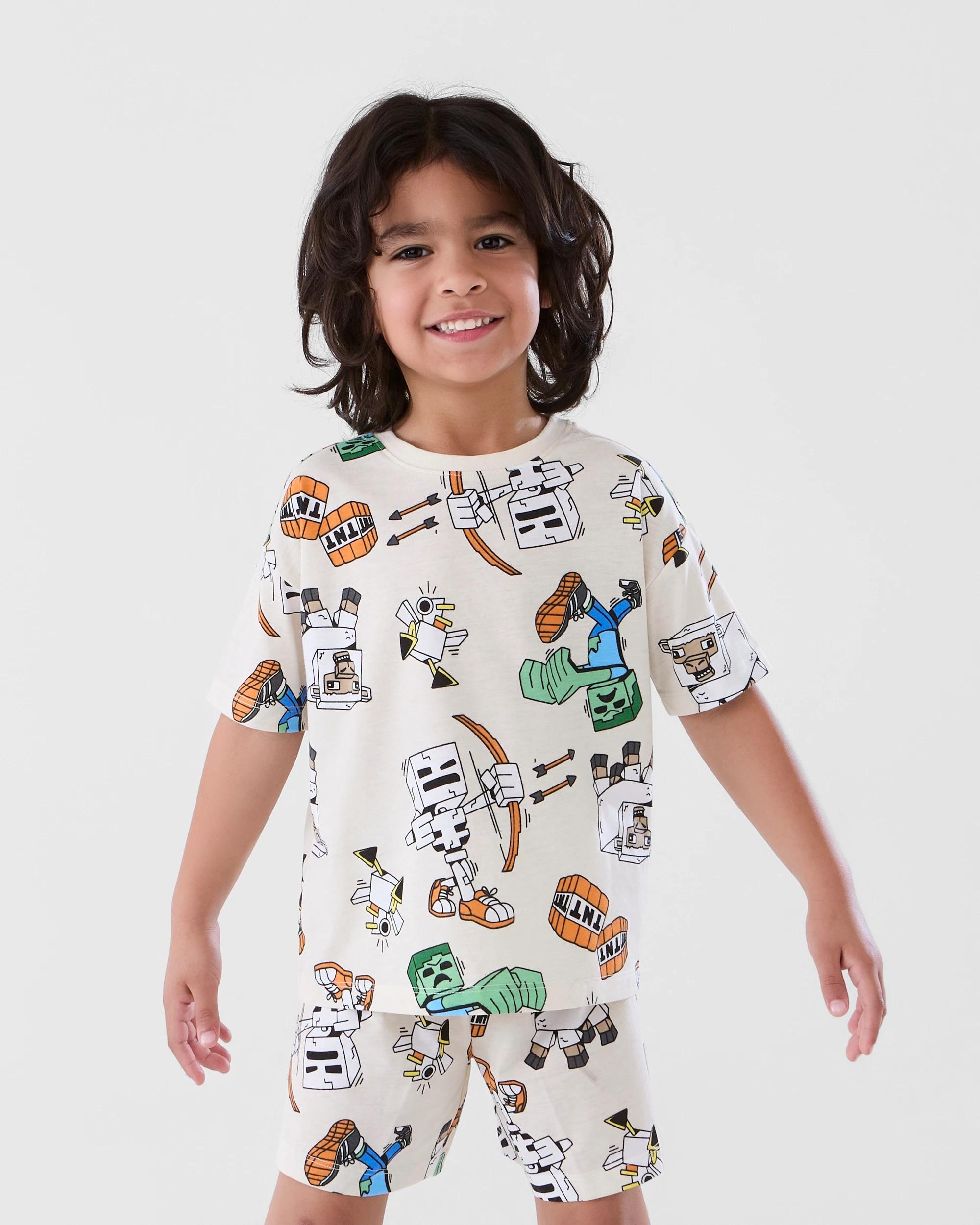 1 Minecraft License Pyjama Set Minecraft, 1 of 9