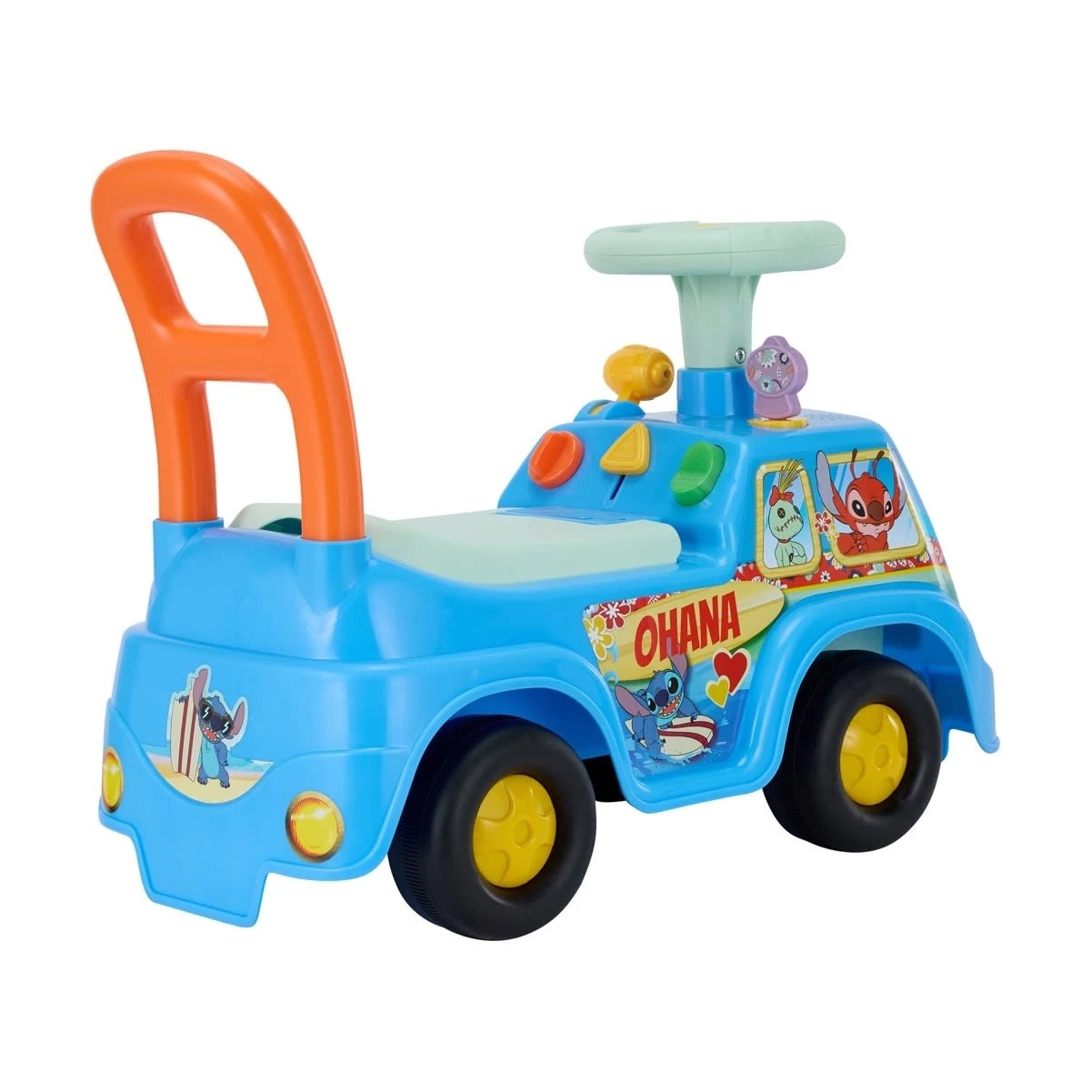 4 Kiddieland Disney Lilo & Stitch Adventure Light 'n' Sound Ride On, 4 of 8