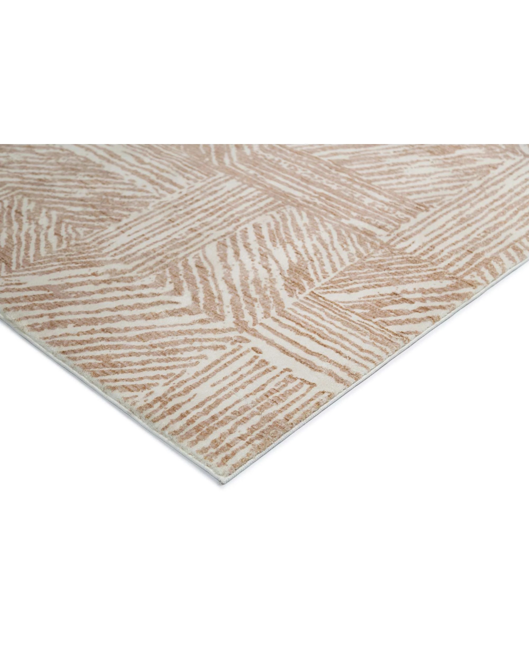 4 Loopsie Chita Geometric Washable Rug-290cm x 200cm - Brown, 4 of 7