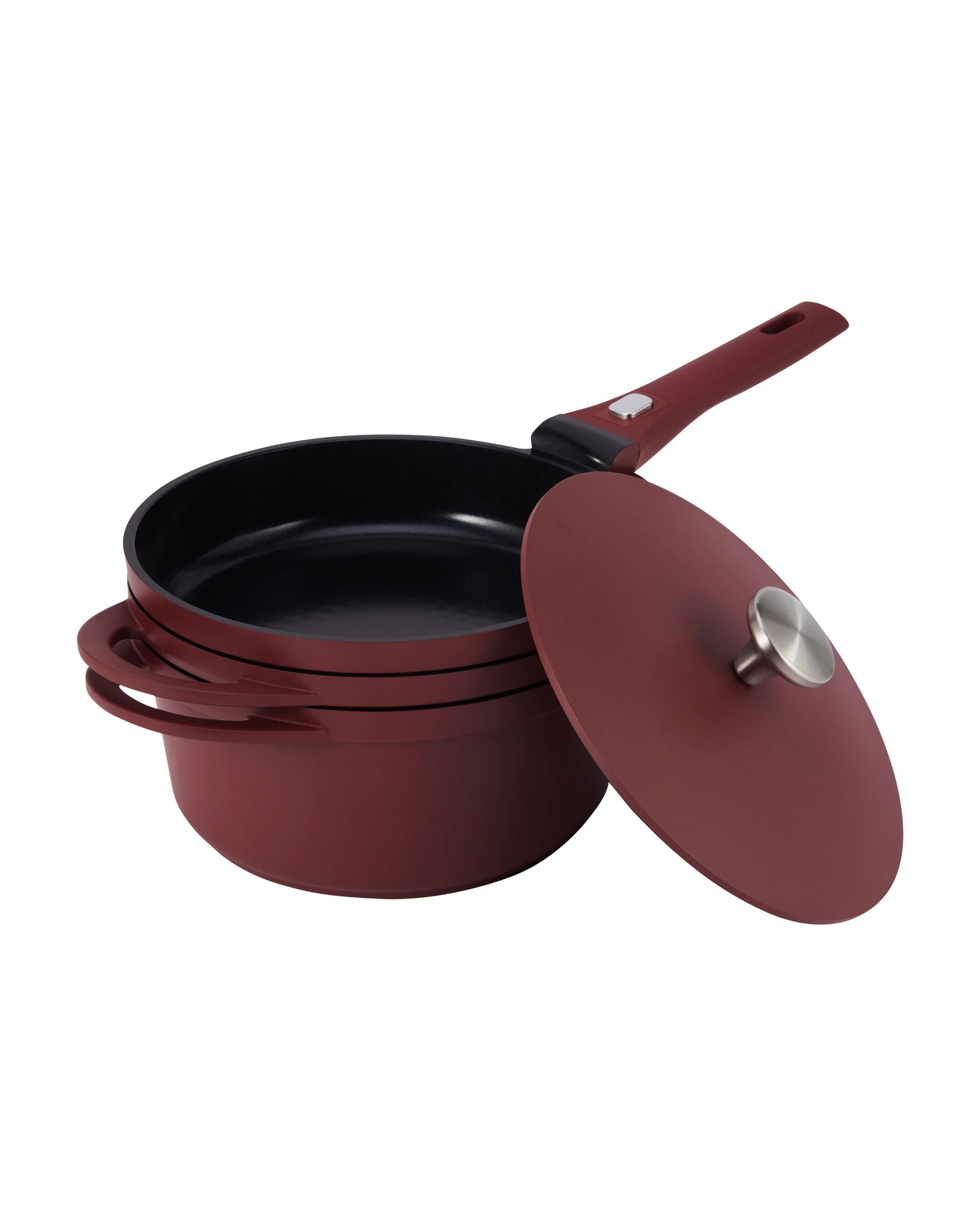 3 3 Piece Cast Aluminium Cookware Set - Port, 3 of 10