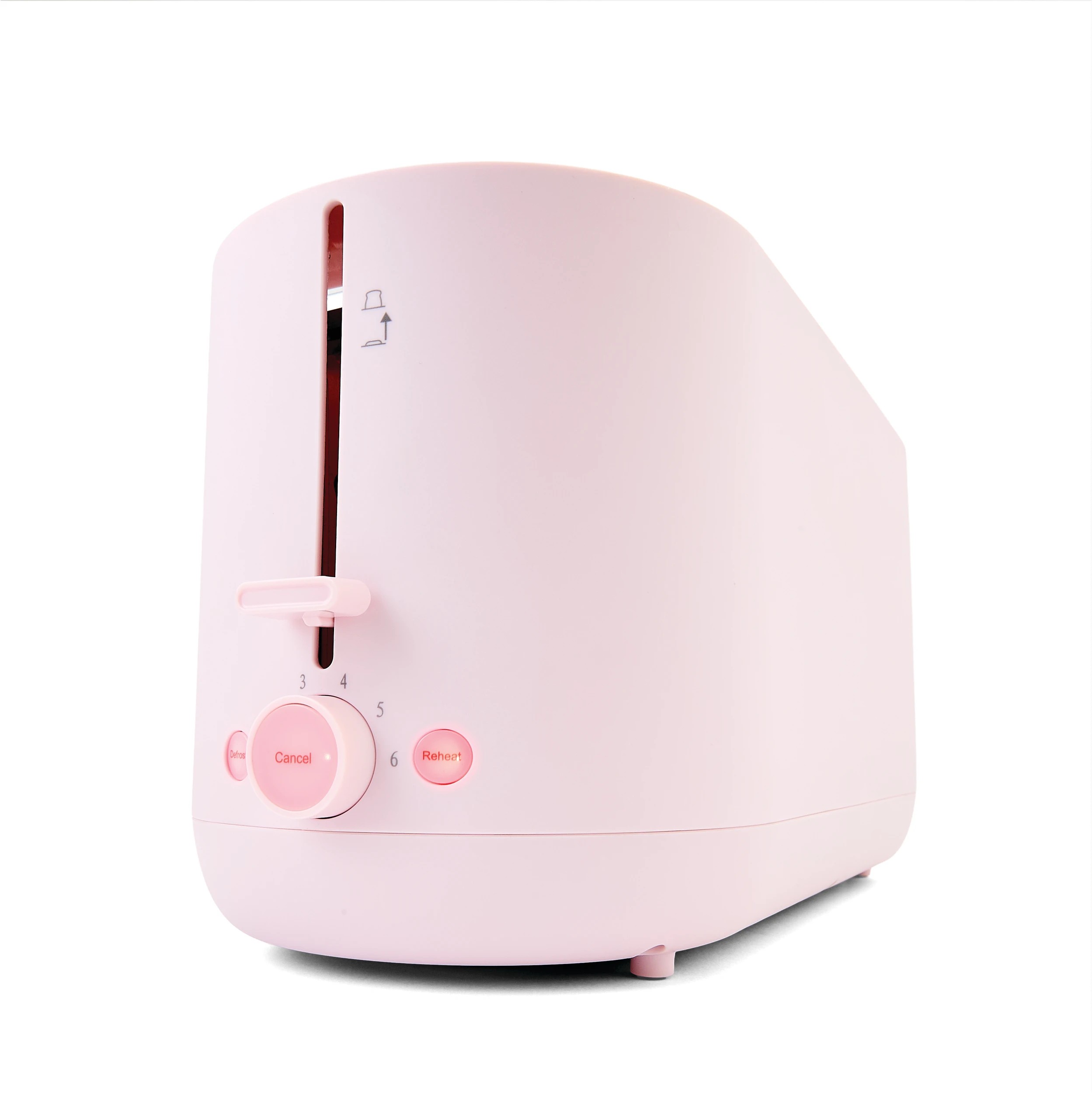 3 4 Slice Toaster Long Slot - Pink, 3 of 9