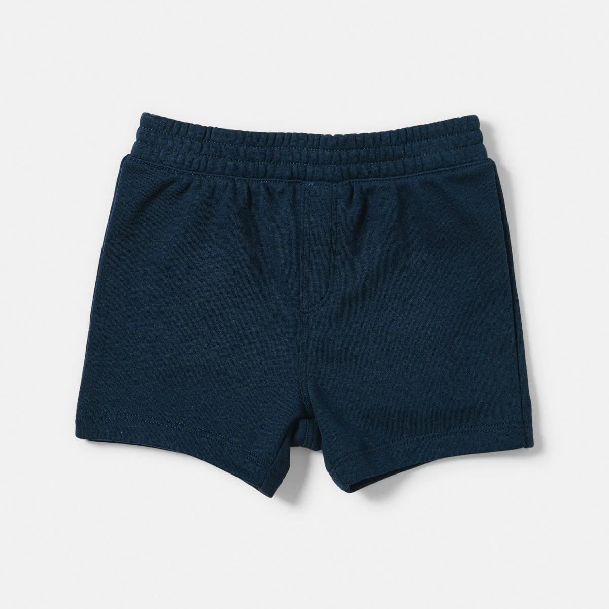 3 2 Pack Terry Shorts BLUE, WHITE MARLE, 3 of 6