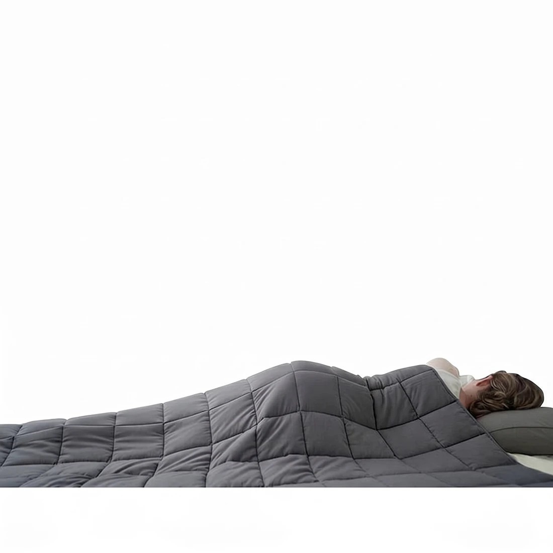 8 Giselle Bedding Giselle Weighted Blanket 11KG - Grey, 8 of 8