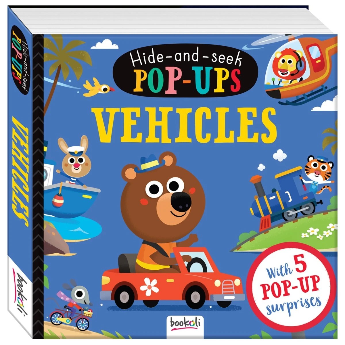 1 Hide-and-Seek Pop-Ups: Vehicles - Book, 1 of 4
