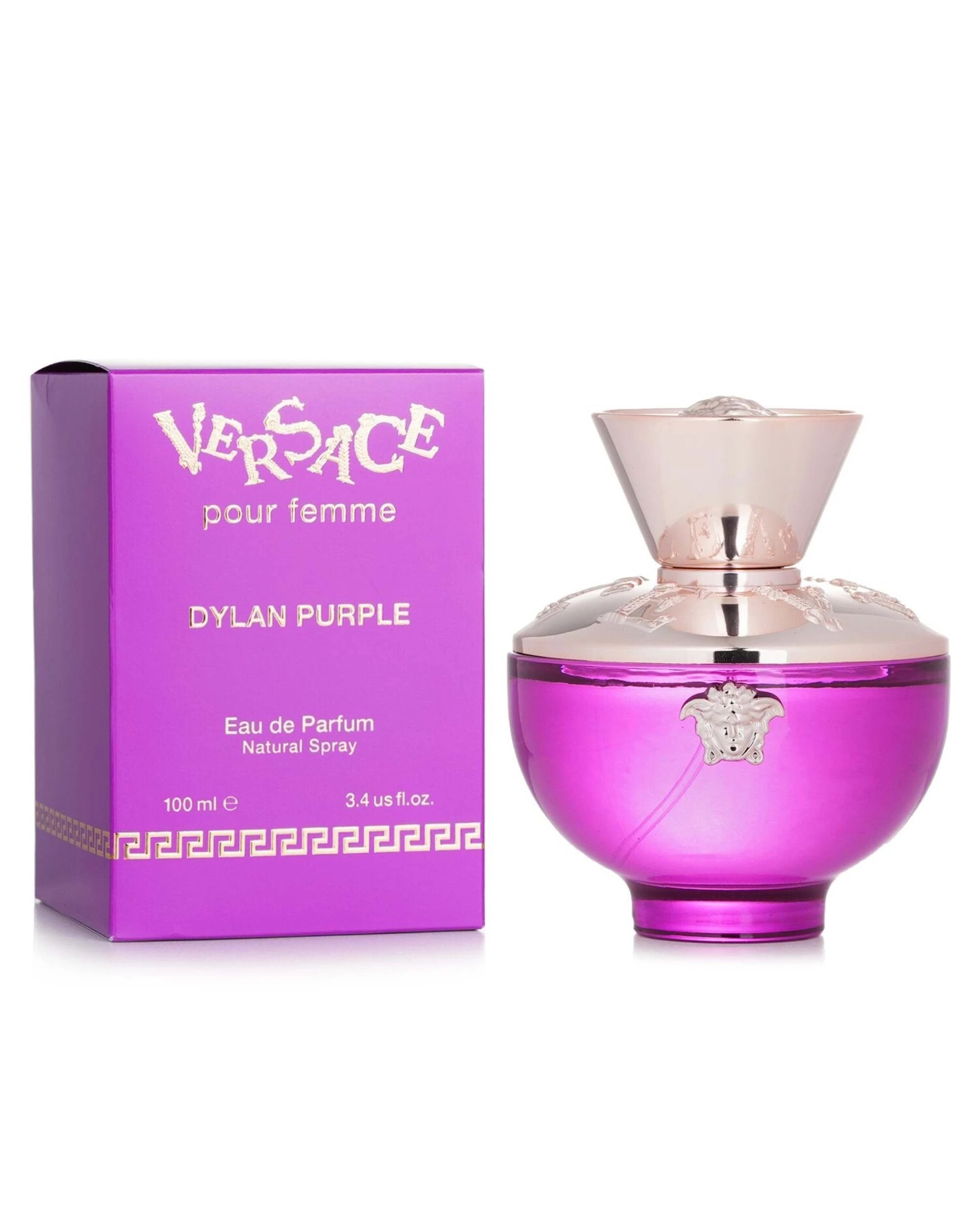 2 Versace Pour Femme Dylan Purple Eau De Parfum Spray  100ml/3.4oz, 2 of 4