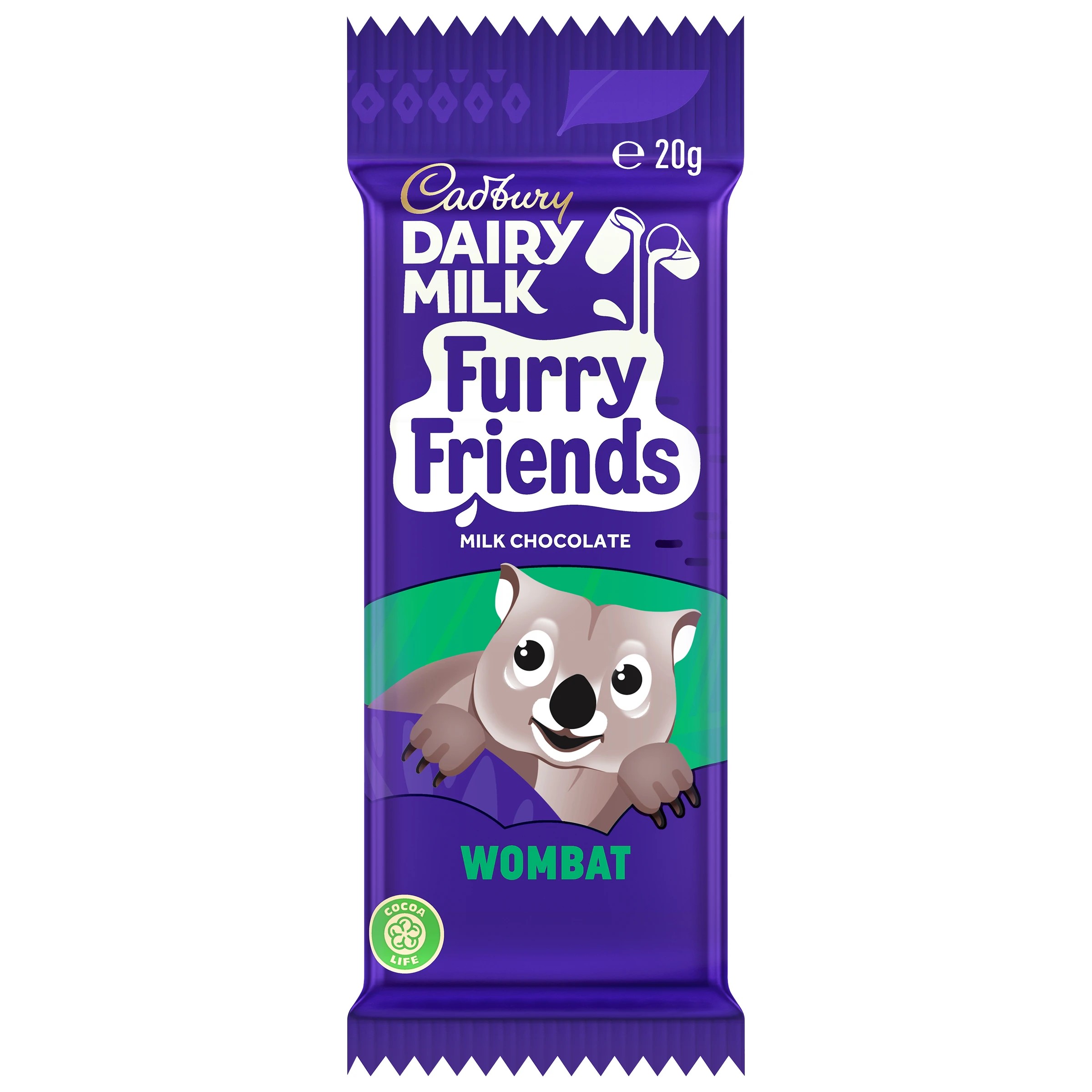 4 5 Piece Cadbury Dairy Milk Furry Friends Milk Chocolate 100g, 4 of 8