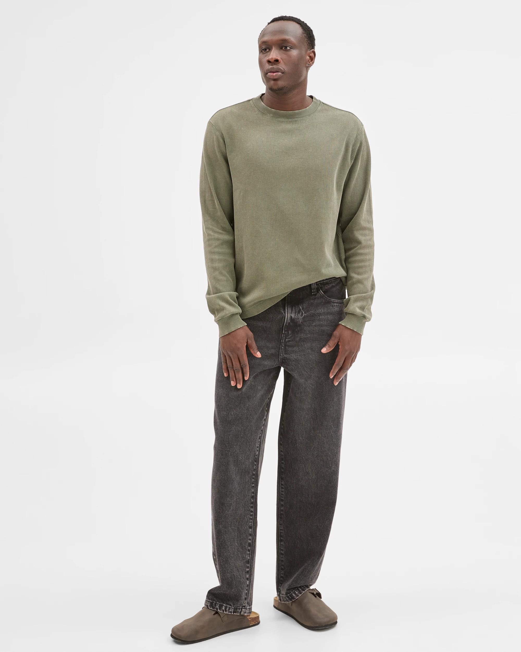 2 Commons Loose Fit Denim Jeans BLACK ASH, 2 of 6