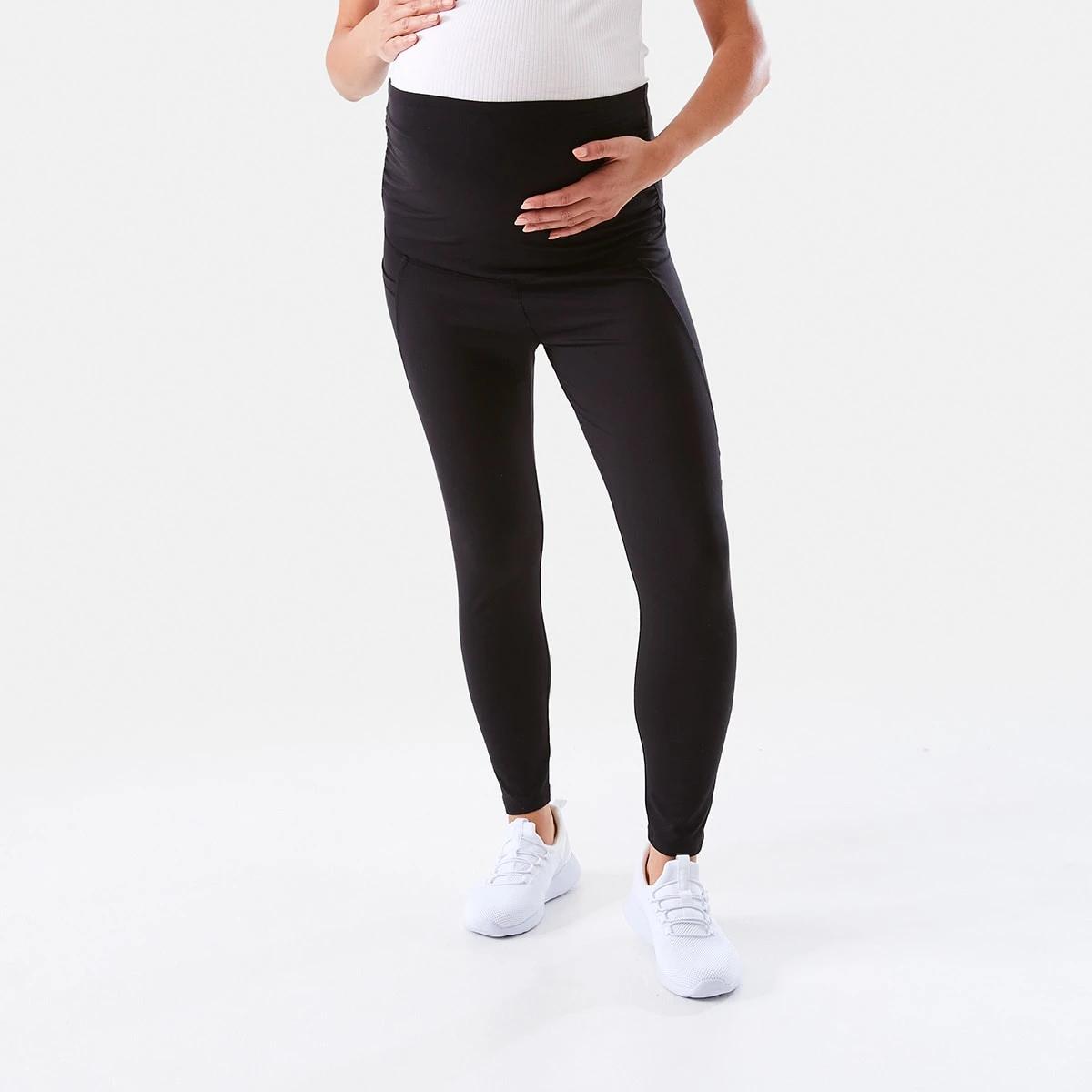 1 Maternity Active Soft Touch Leggings Black, 1 of 6