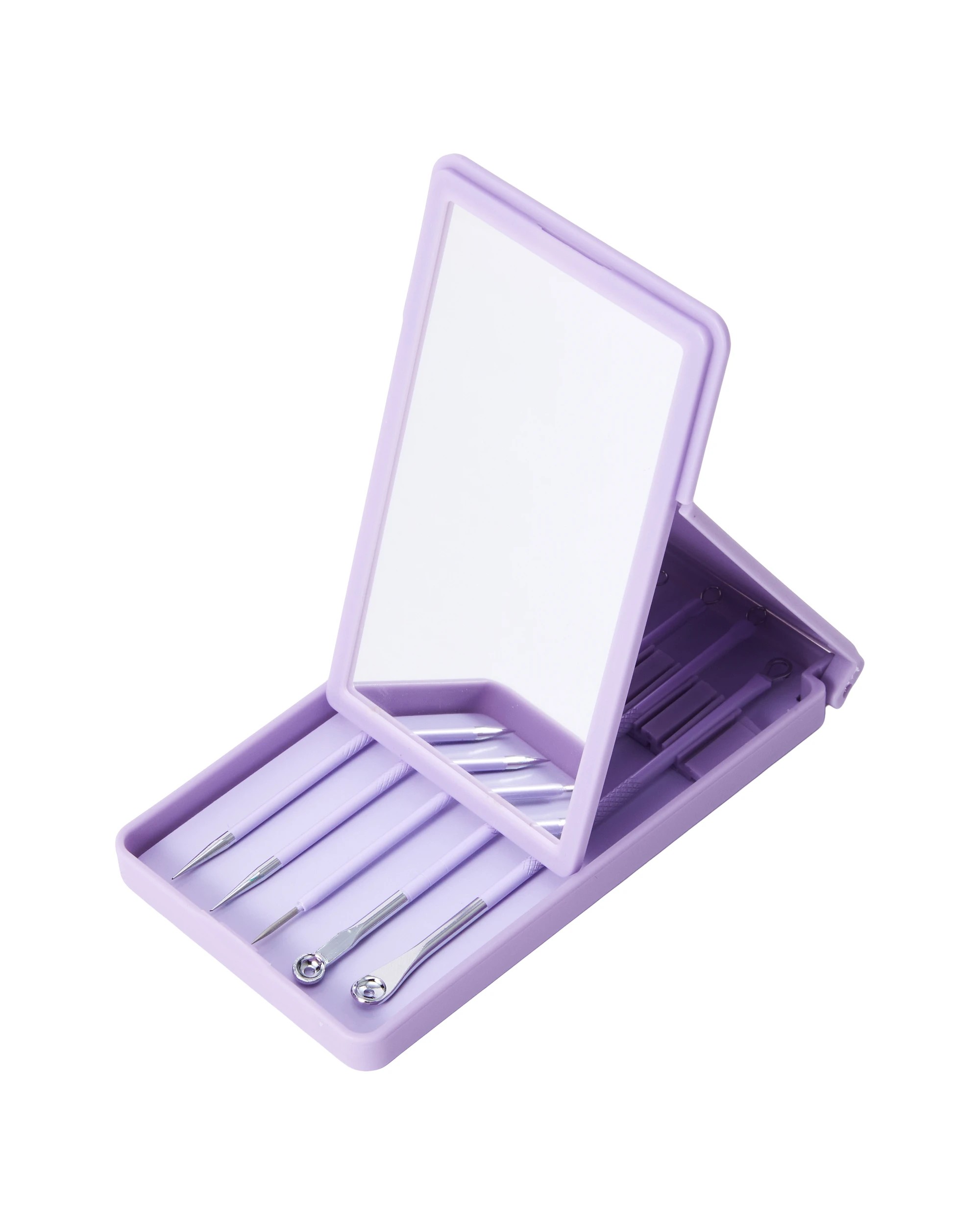 1 OXX Cosmetics 6 Pack Blackhead Remover Kit with Mirror Case, 1 of 7