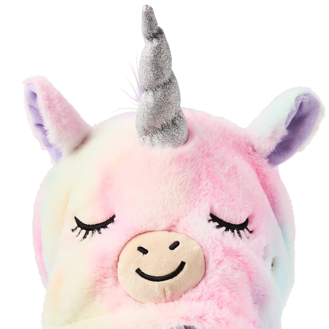 8 Plush Hood Pillow - Unicorn, 8 of 10