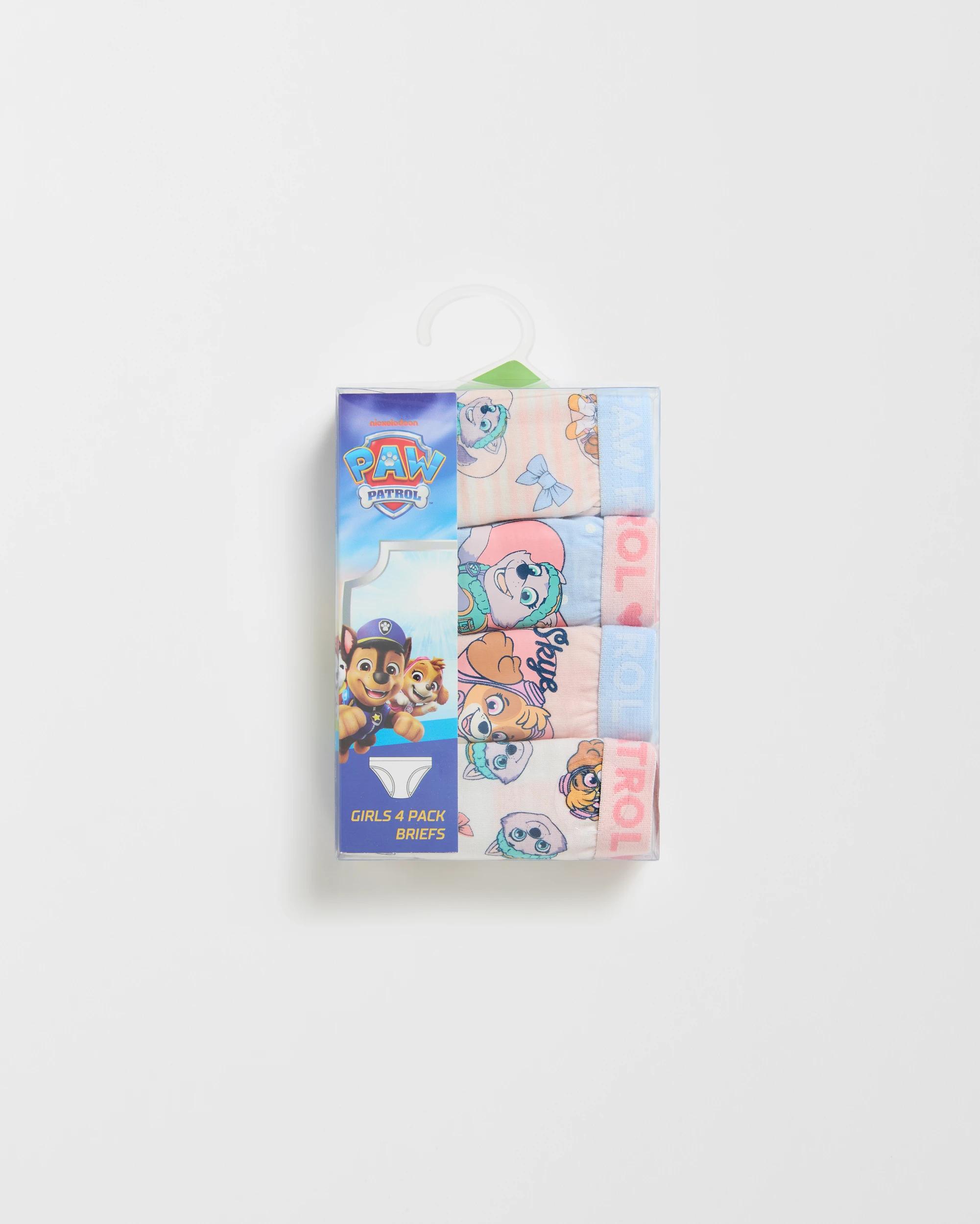2 PAW Patrol Australian Cotton 4 Pack Younger Girls Briefs PAW PATROL, 2 of 2