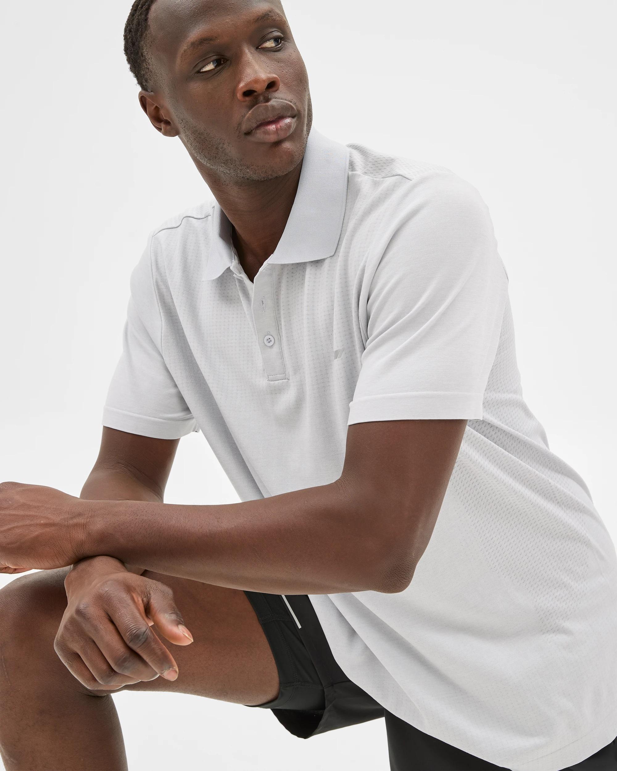 6 Target Active Polo Top GREY MARLE, 6 of 6