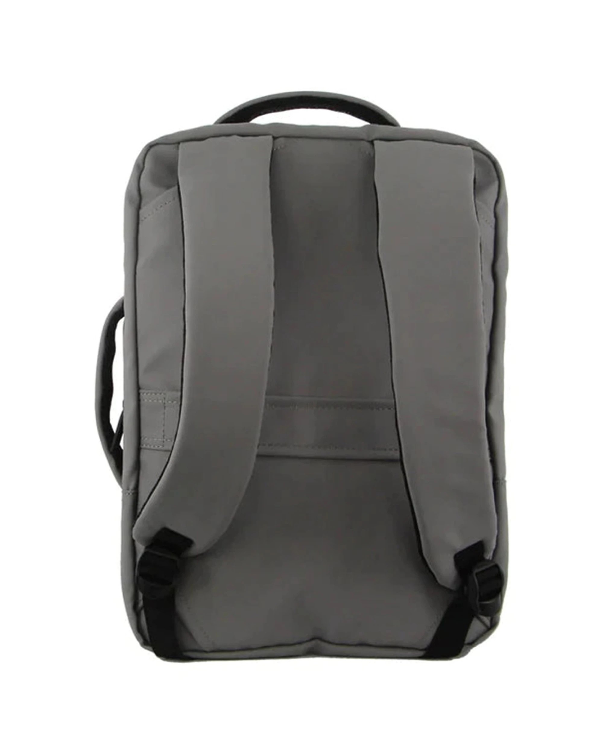 3 Pierre Cardin Laptop Backpack 15 Inch 20L Capacity RFID Padded Nylon Top & Side Handle - Grey, 3 of 3