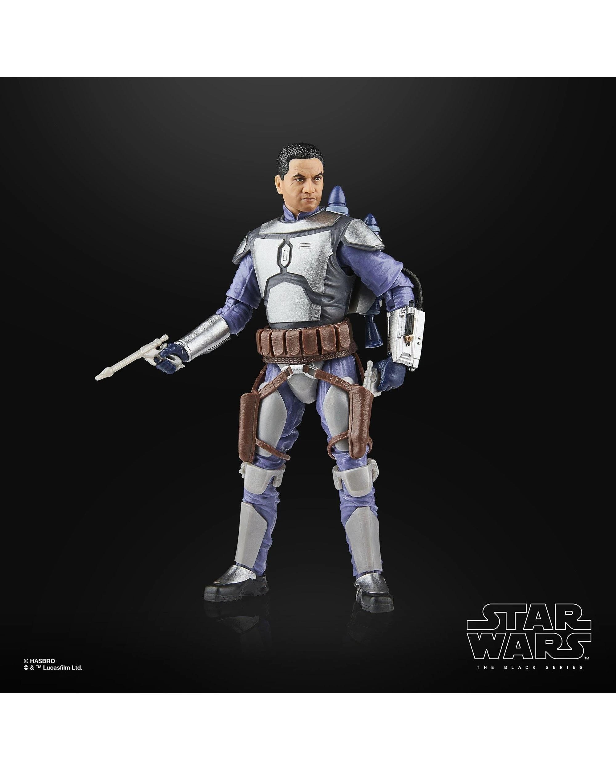 7 Star Wars: The Black Series Attack of the Clones Jango Fett Action Figure, 7 of 10
