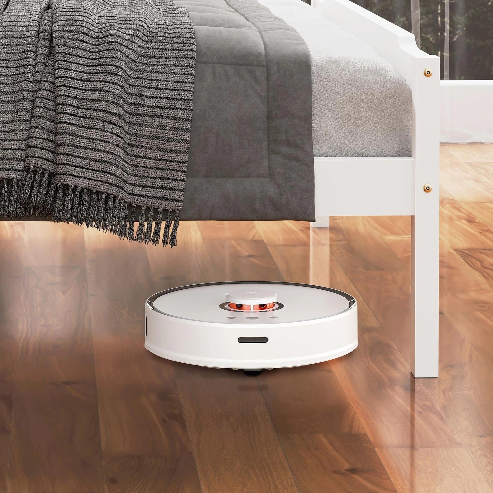 5 Alfordson Bed Frame Wooden Double Size Mattress Base Platform Timber Dubem - White, 5 of 10