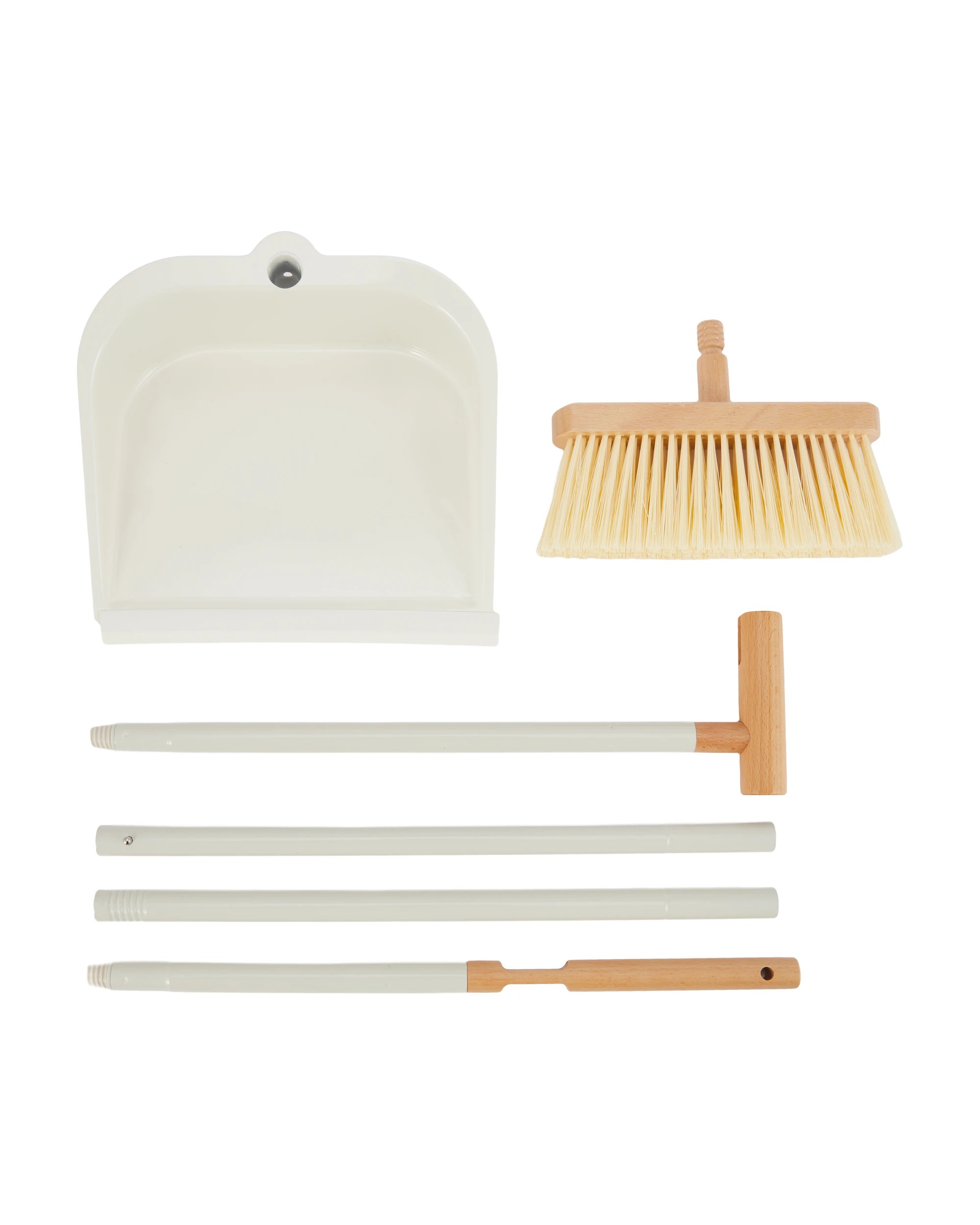 5 Metal and Wood Dustpan and Broom, 5 of 6