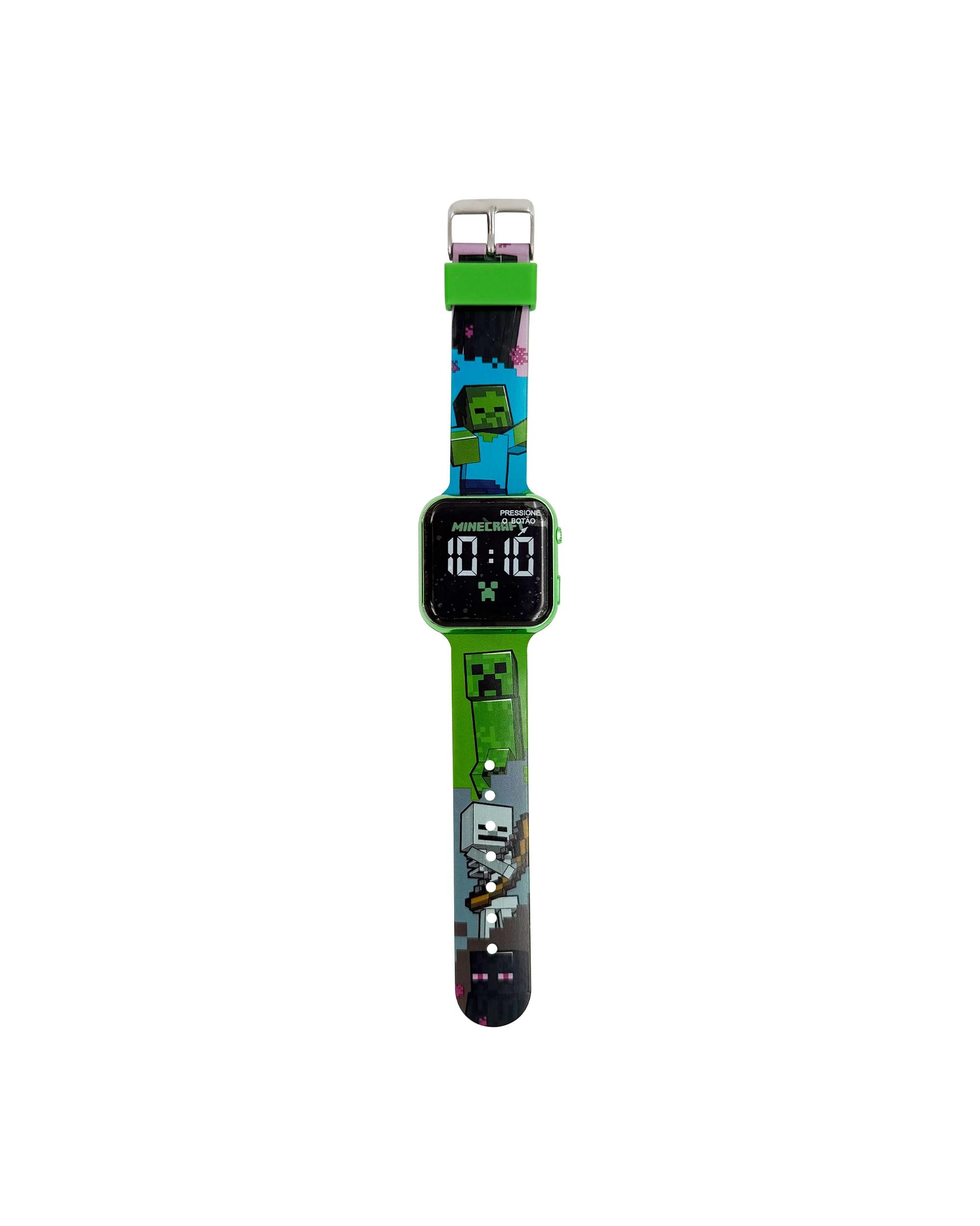 Minecraft License LED Watch - Kmart