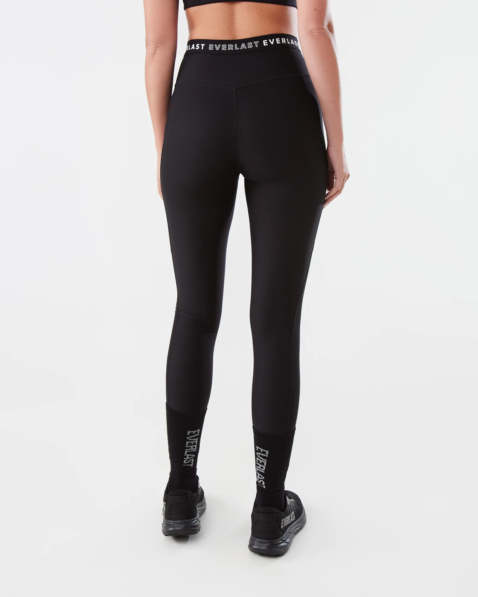 3 Everlast Womens Sculpt Leggings EVERLAST BLACK, 3 of 7