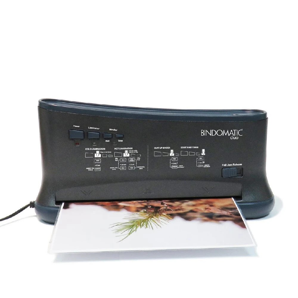 3 Bindomatic DUO Thermal Binder & Laminator, 3 of 4