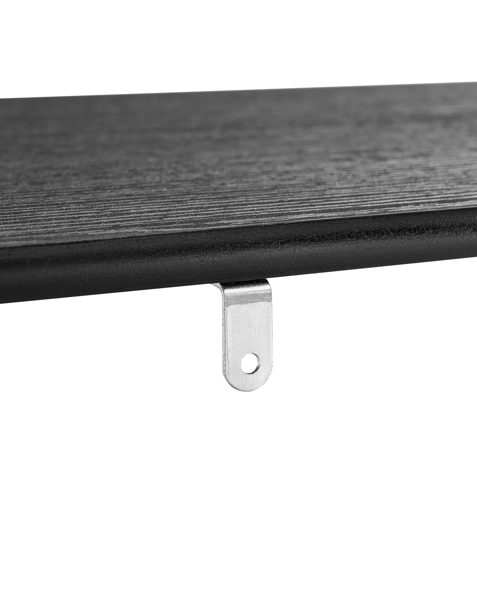 9 Kodu Open Shelf Unit Shelving Display Rectangular 5 Levels Black and Oak, 9 of 10