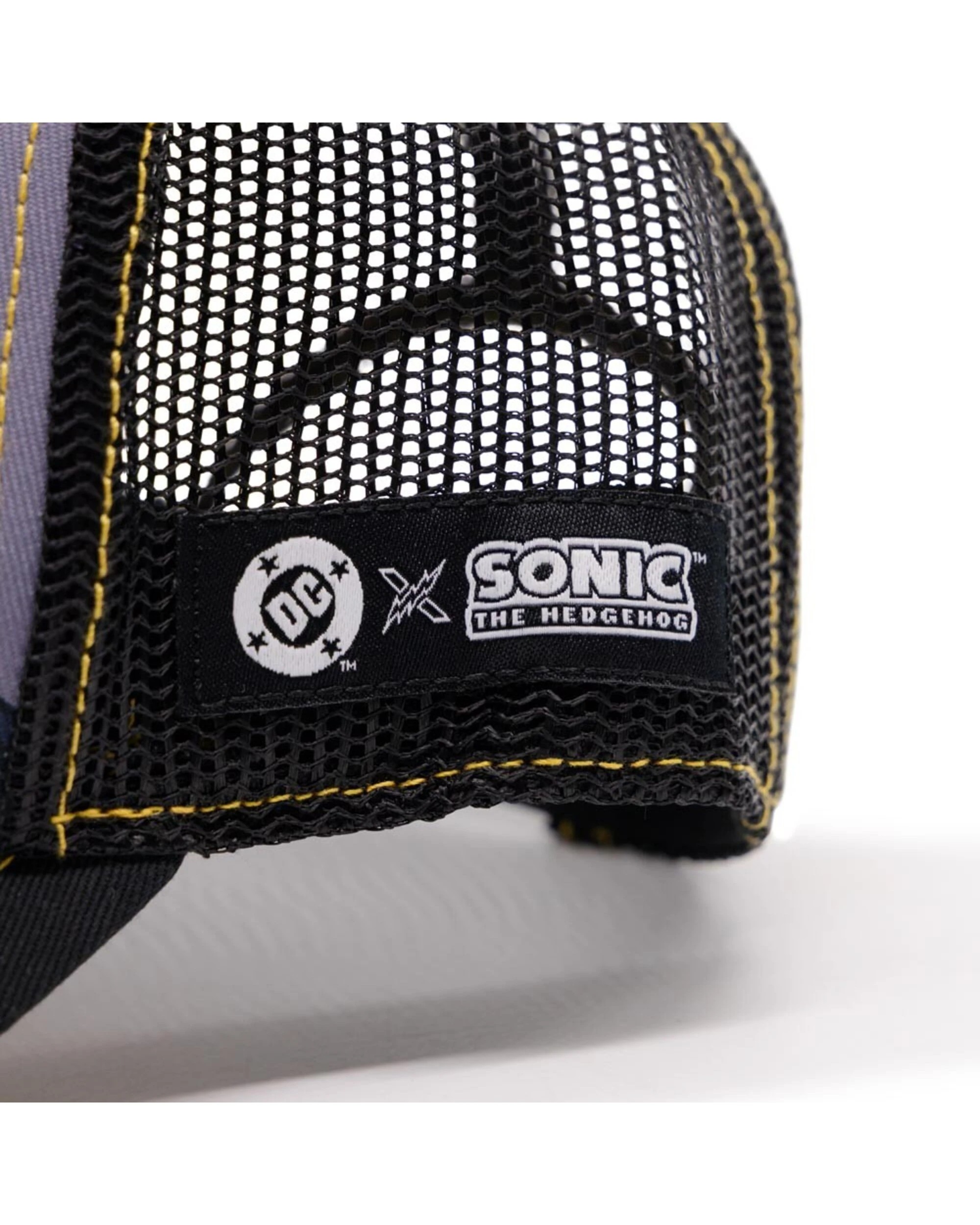 2 DC X Sonic the Hedgehog - Shadow & Batman Trucker Cap - Black, 2 of 4