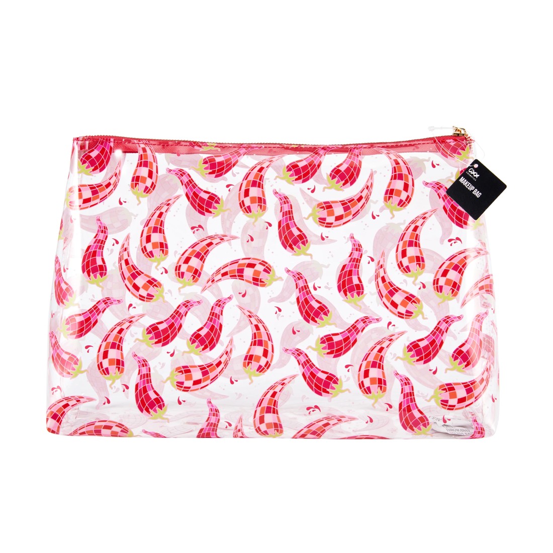 3 OXX Cosmetics Makeup Bag - Large, Red, 3 of 3