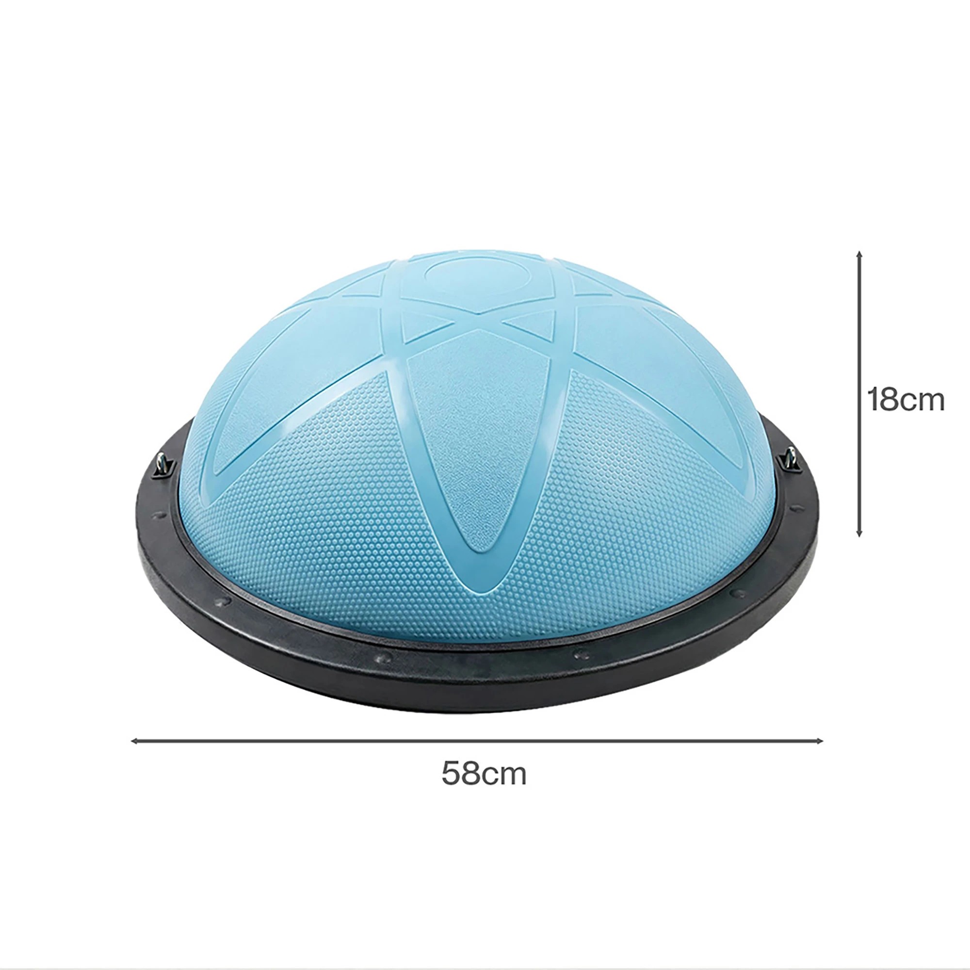 3 Centra Half Balance Ball Trainer - Blue, 3 of 5