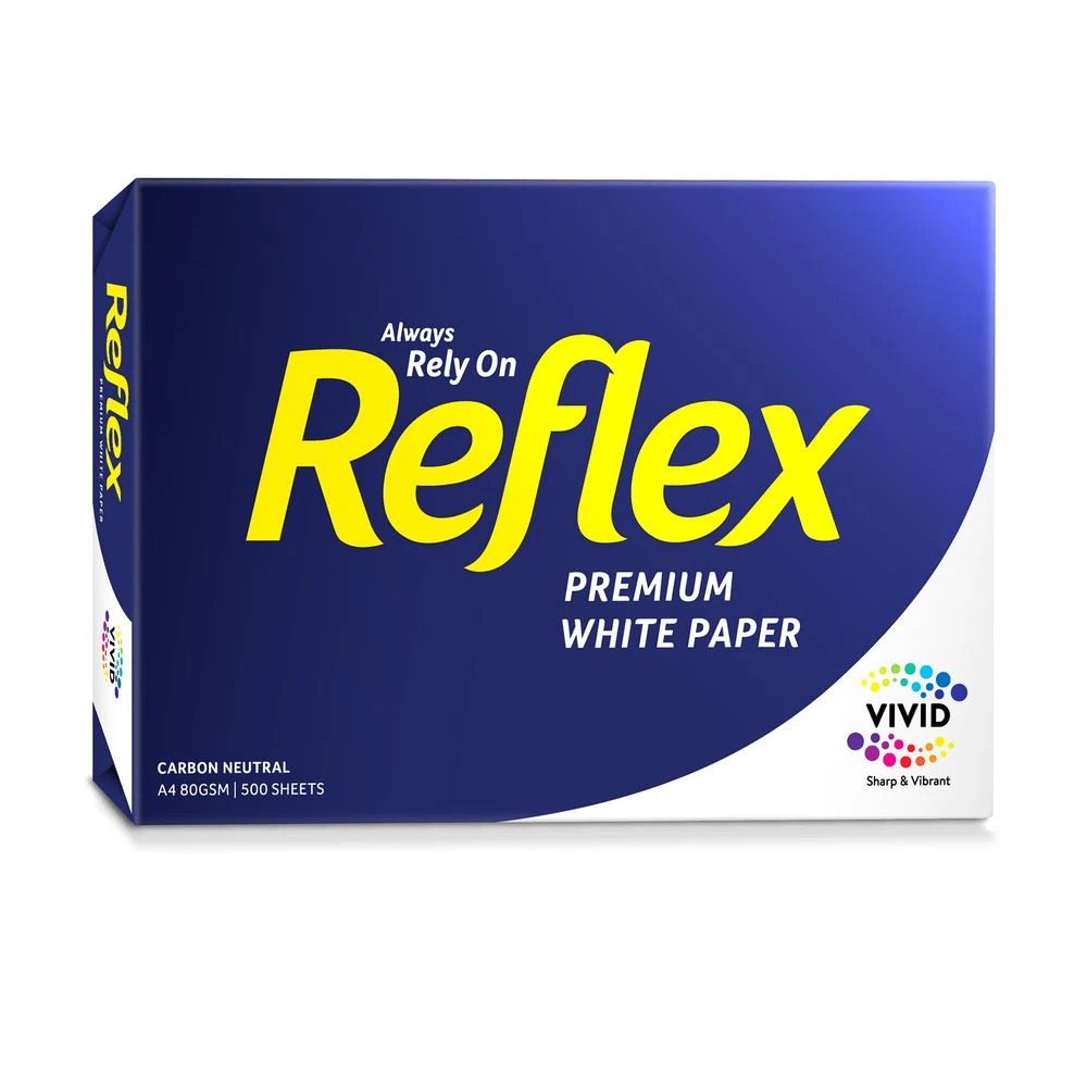 2 Reflex Carbon Neutral 80gsm A4 Copy Paper 500 sheet ream, 2 of 2